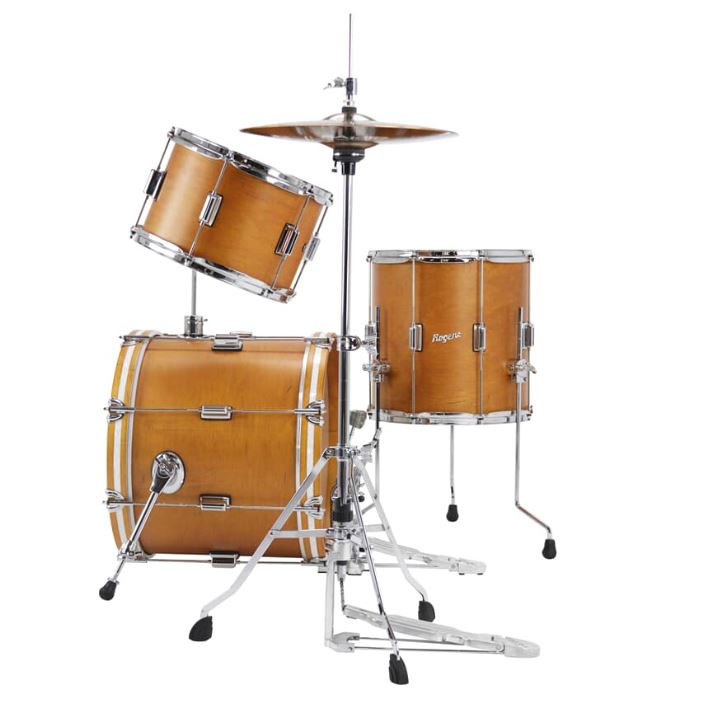 Rogers Twr-0318hx-sfws Tower Series - 3 FÛts - Fruitwood Stain - Standard Akustik Schlagzeug - Variation 1