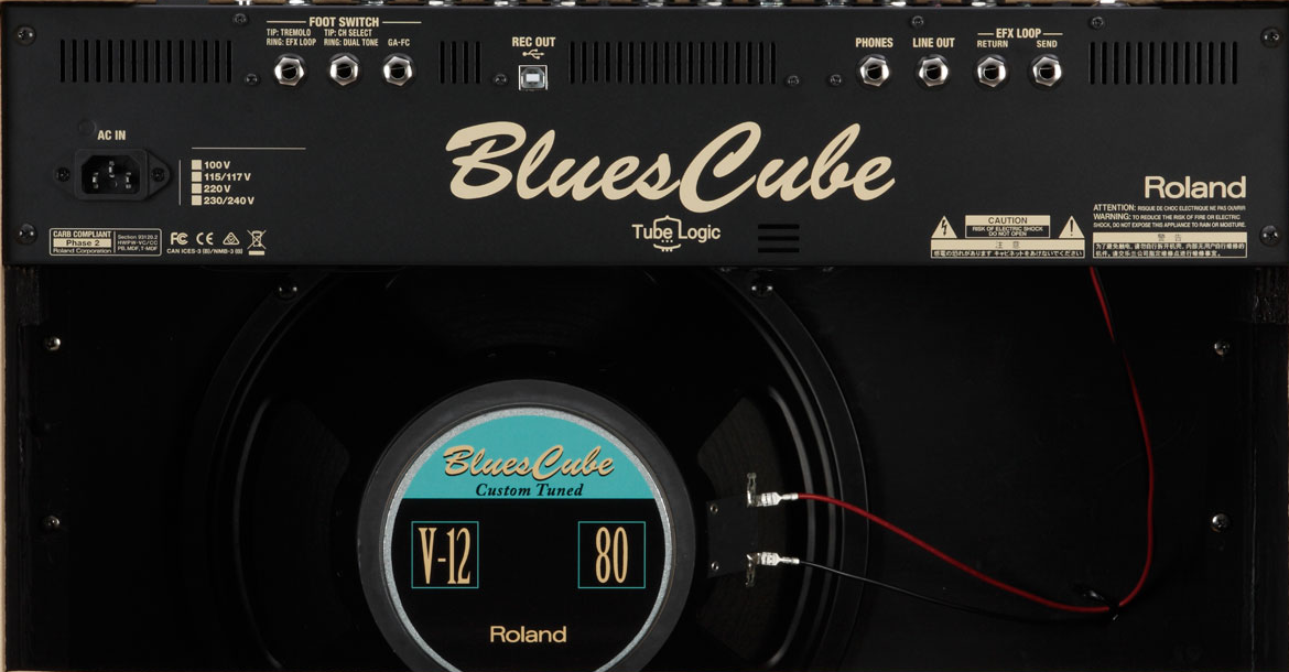 Roland Blues Cube Artist 80w 1x12 Black - Combo für E-Gitarre - Variation 1