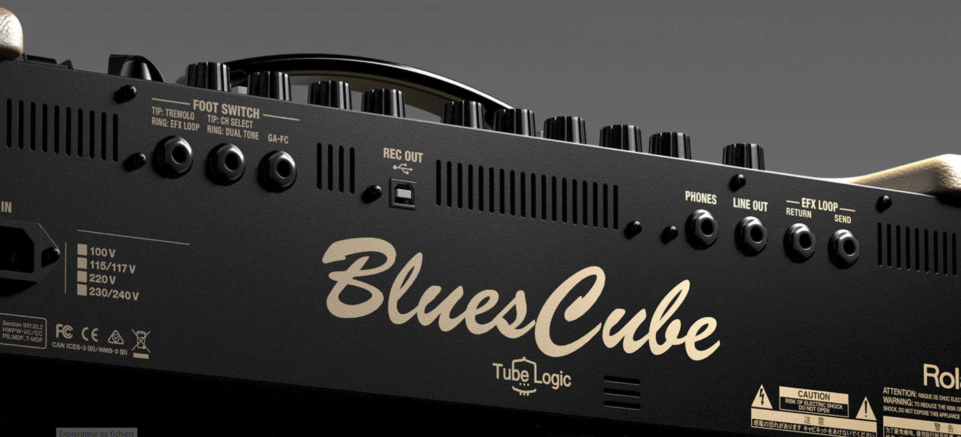 Roland Blues Cube Artist 80w 1x12 Blonde - Combo für E-Gitarre - Variation 3