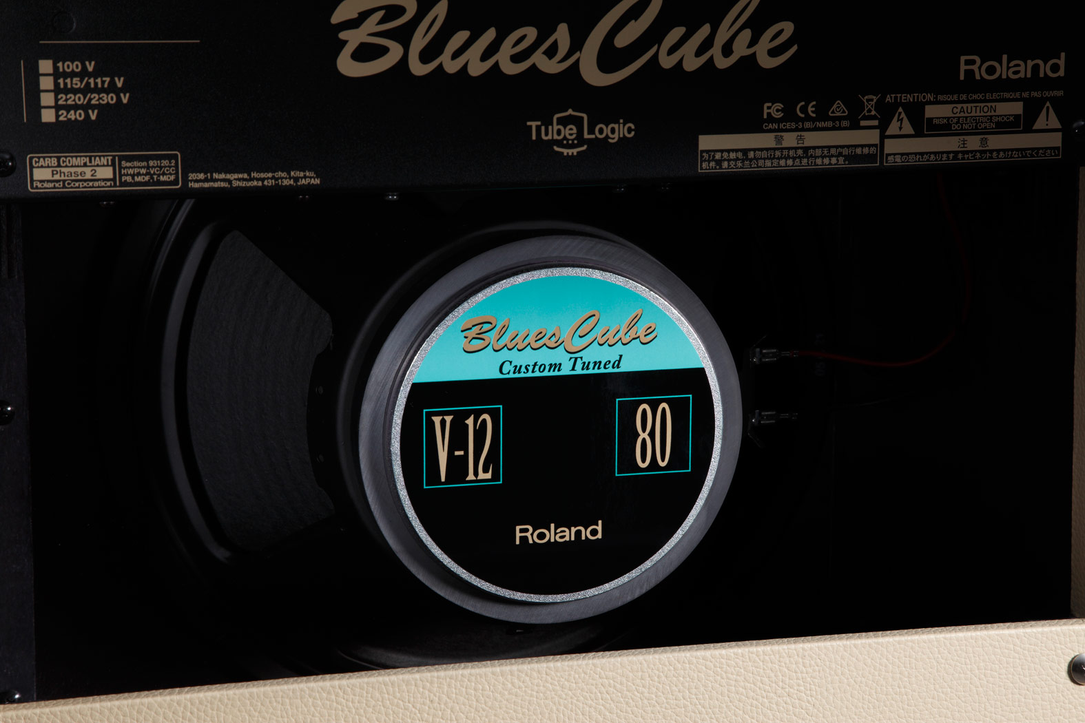 Roland Blues Cube Hot 30w 1x12 Tweed - Combo für E-Gitarre - Variation 2