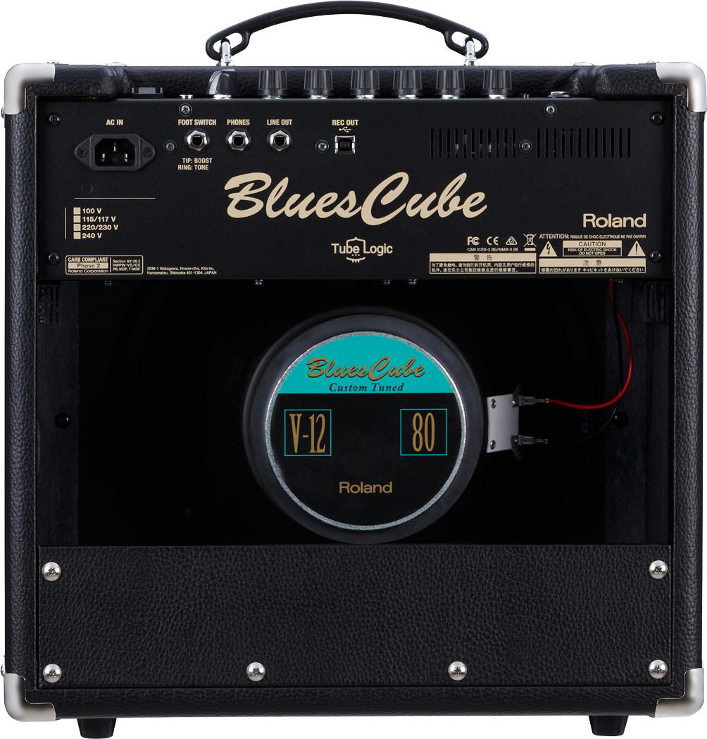 Roland Blues Cube Hot 30w 1x12 Black - Combo für E-Gitarre - Variation 2