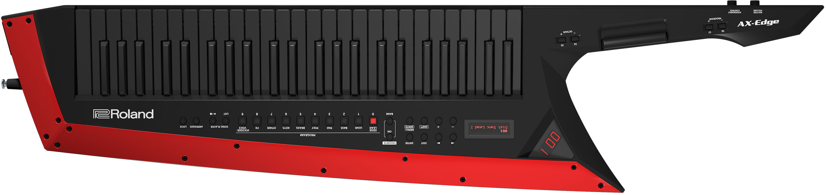 Roland Ax-edge Keytar Noir - Synthesizer - Main picture