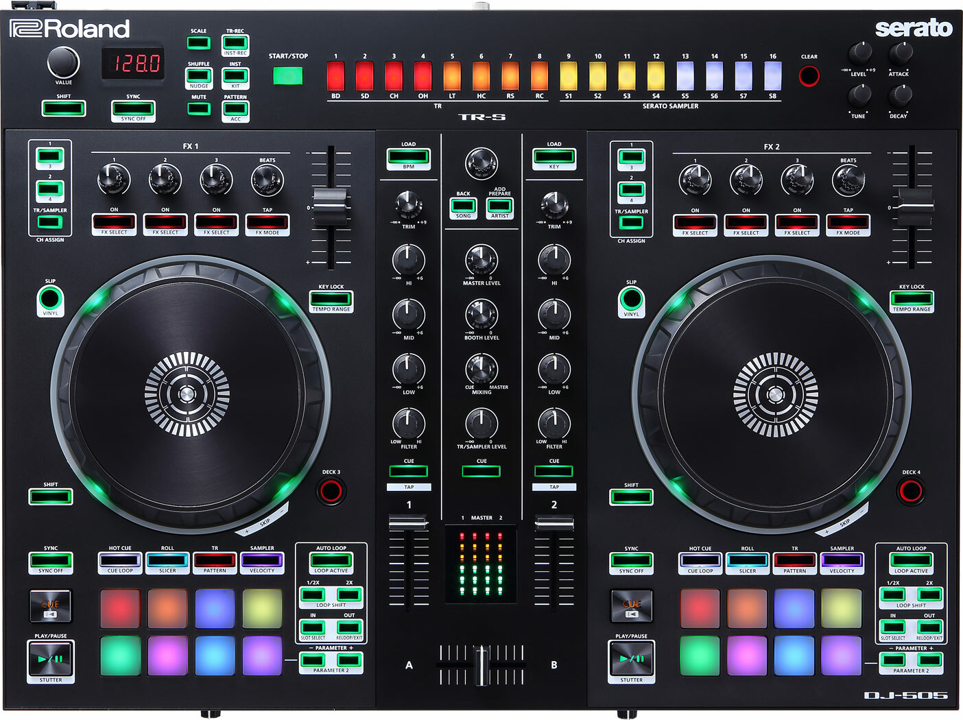 Roland Dj-505 - USB DJ-Controller - Main picture