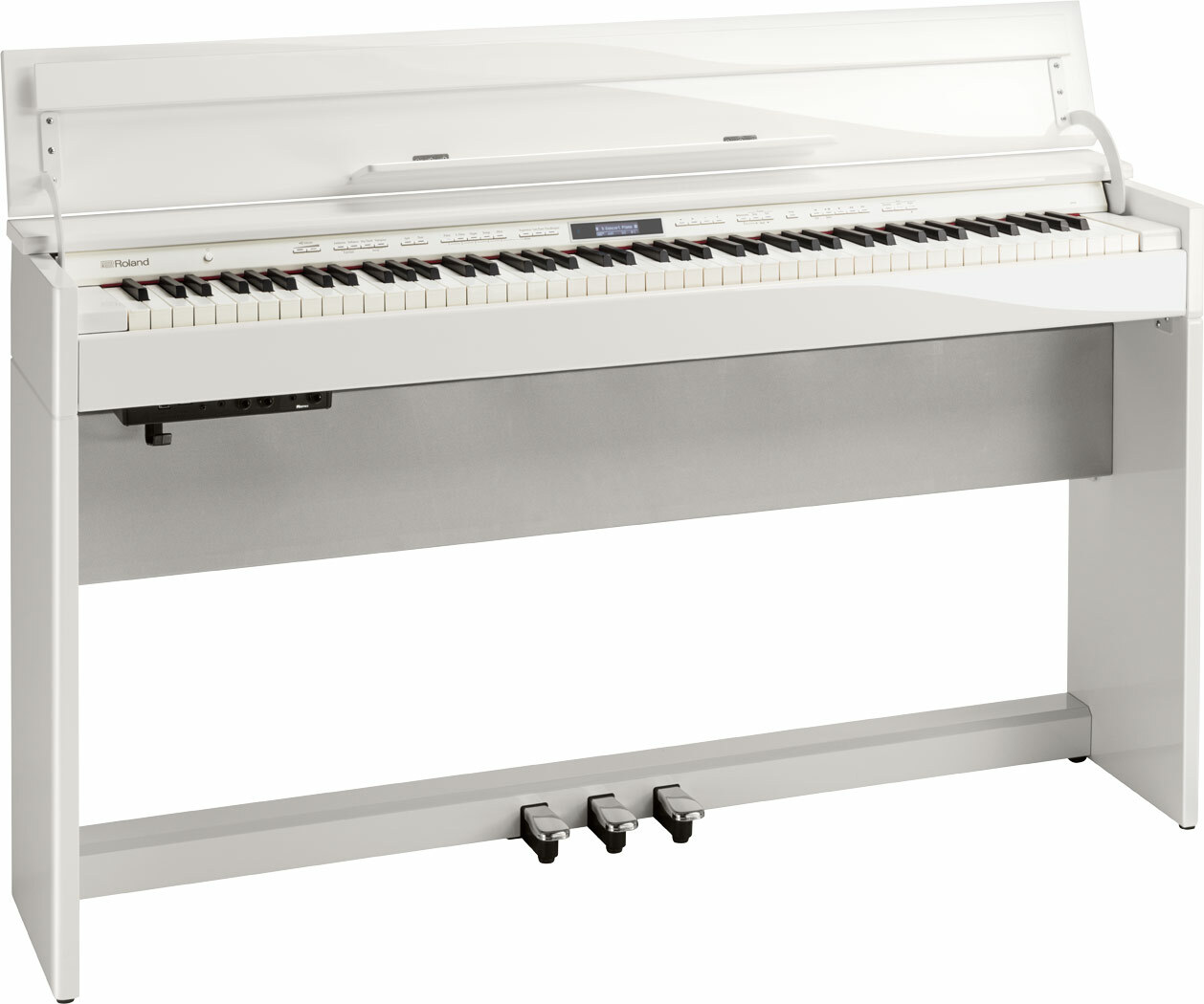 Roland Dp603 - Polished White - Digitalpiano mit Stand - Main picture
