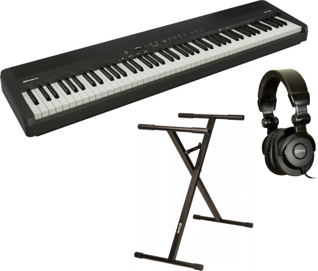 Roland Fp-40  + Stand + Casque - Noir - Klaviere set - Main picture