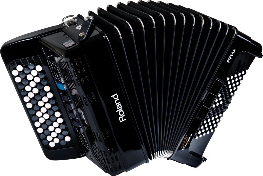 Roland Fr 1x B  Bouton  Black V Accordeon - E-Akkordeon - Main picture