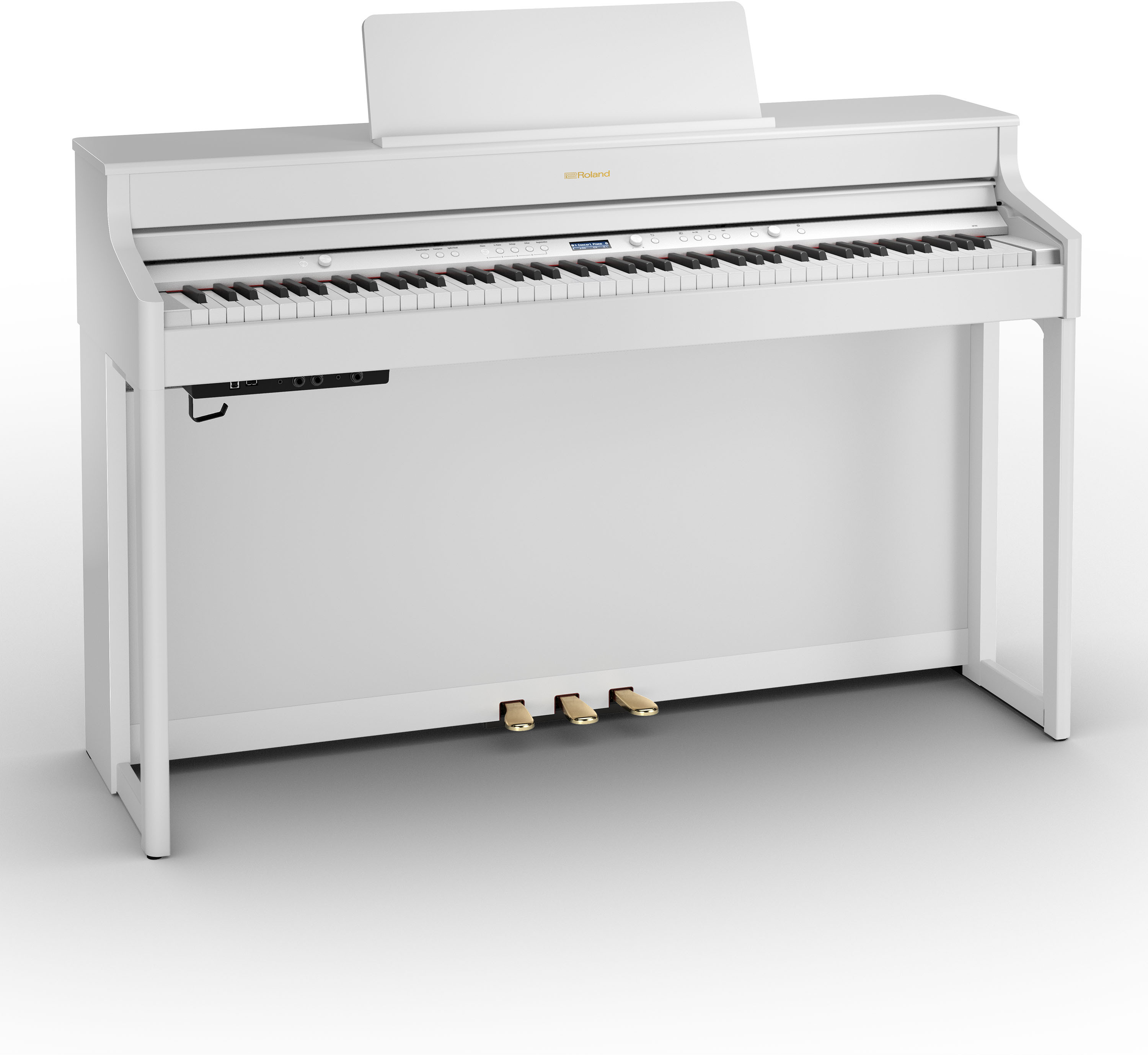 Roland Hp 702 Wh White - Digitalpiano mit Stand - Main picture