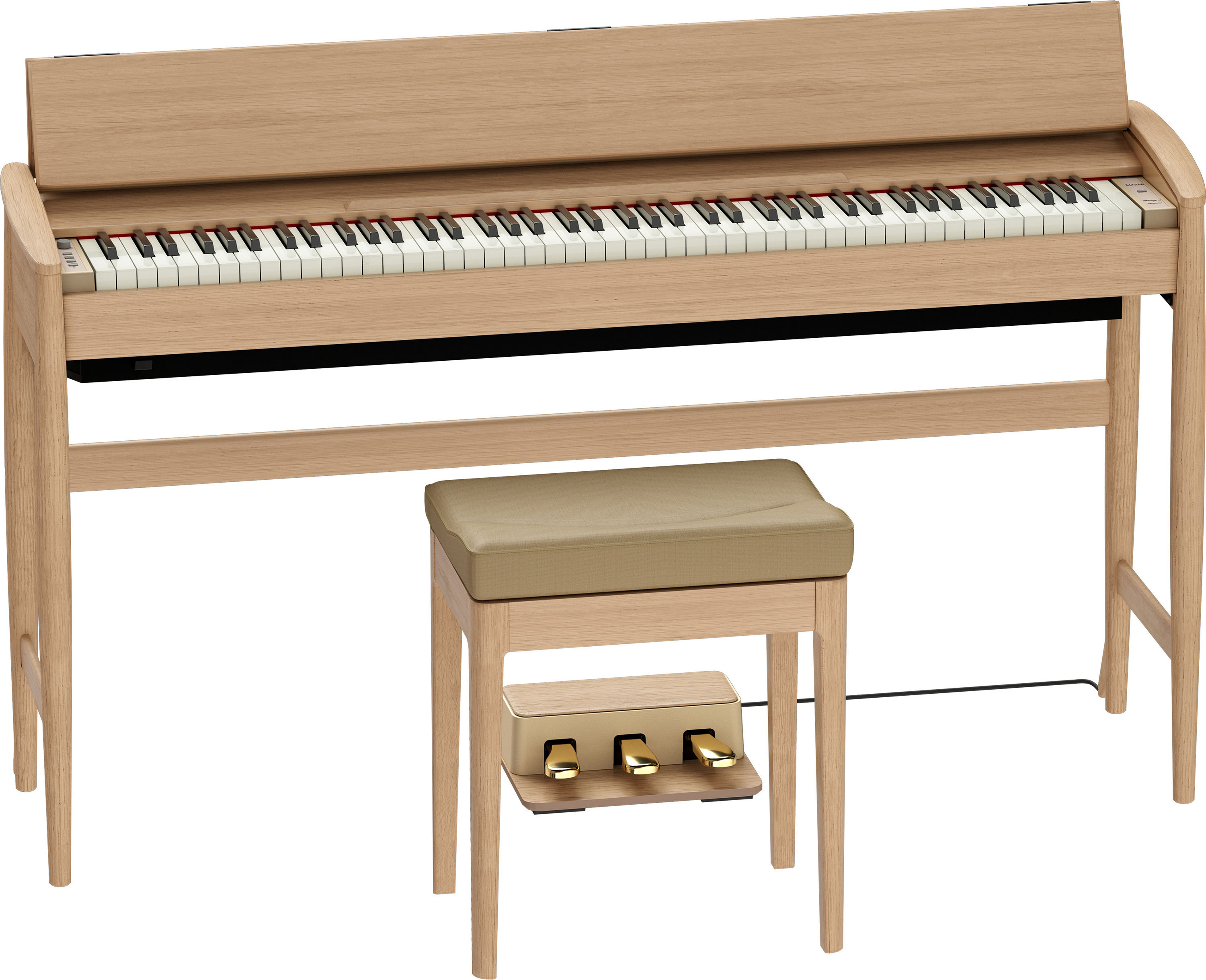 Roland Kiyola Kf-20 - Chene Pur - Digitalpiano mit Stand - Main picture