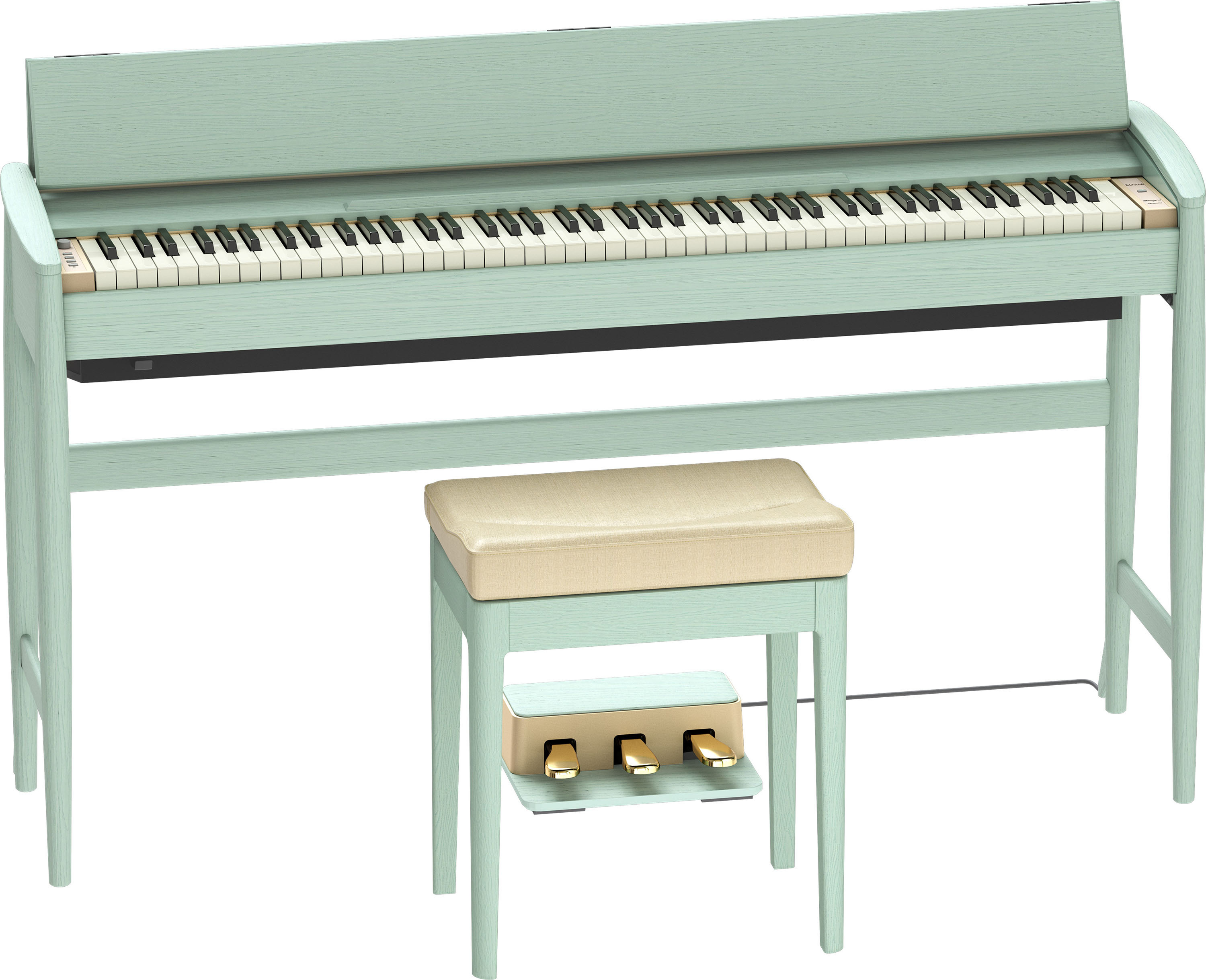 Roland Kiyola Kf-20 - Vert Celadon - Digitalpiano mit Stand - Main picture