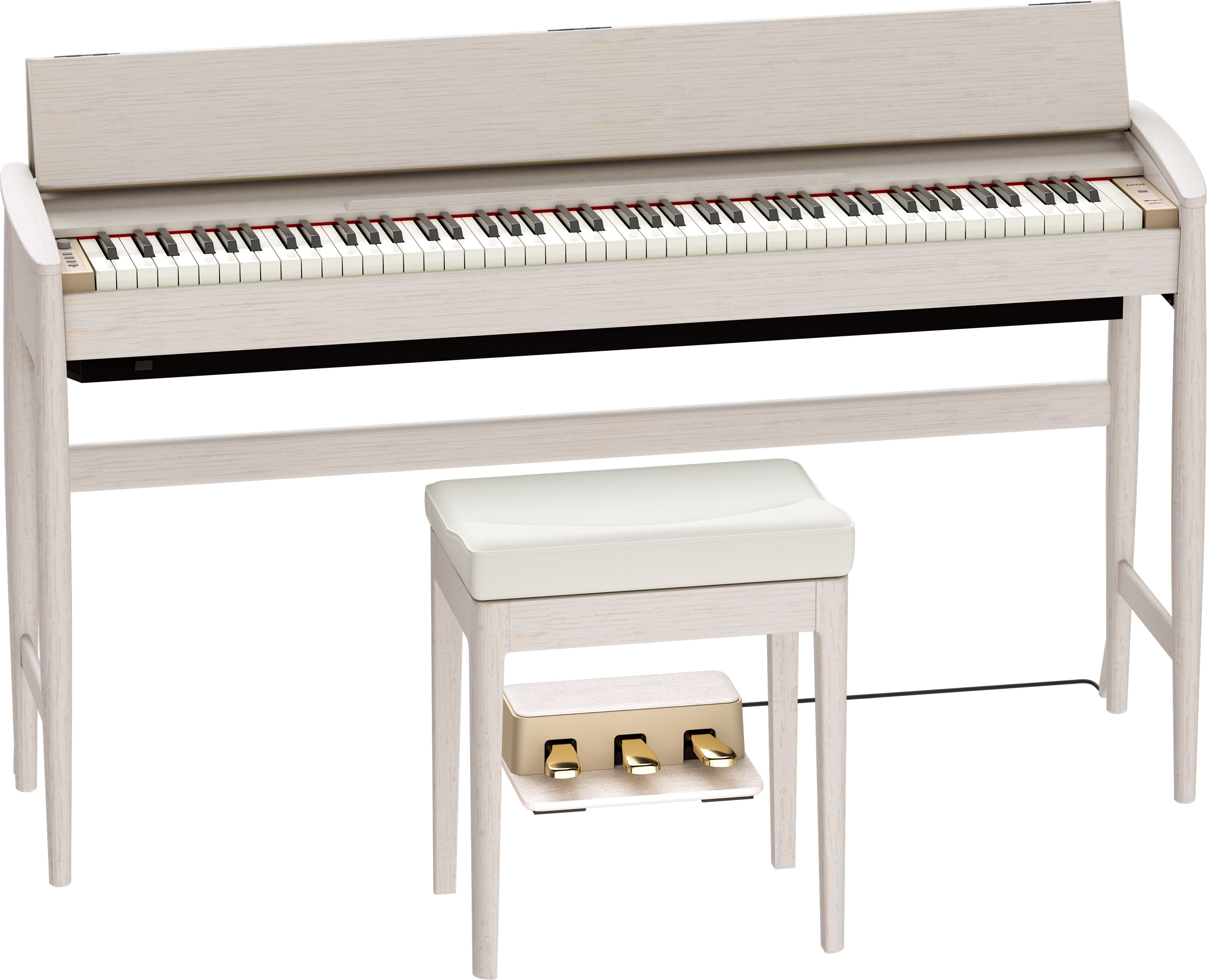 Roland Kiyola Kf-20 - Blanc Pur - Digitalpiano mit Stand - Main picture