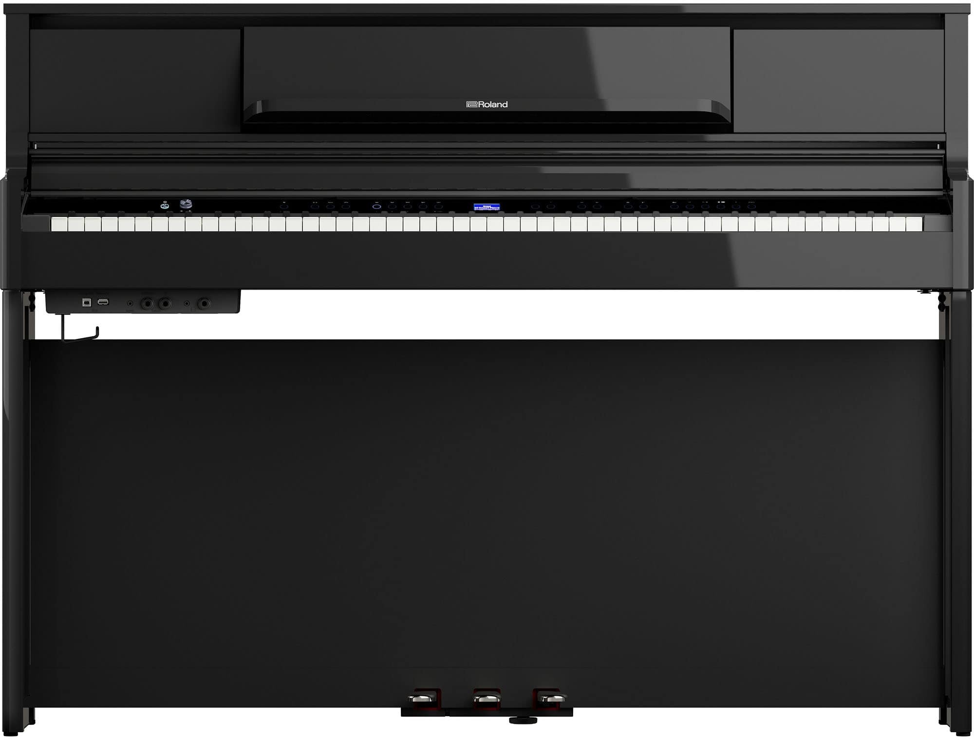 Roland Lx-5-pe - Polished Ebony - Digitalpiano mit Stand - Main picture