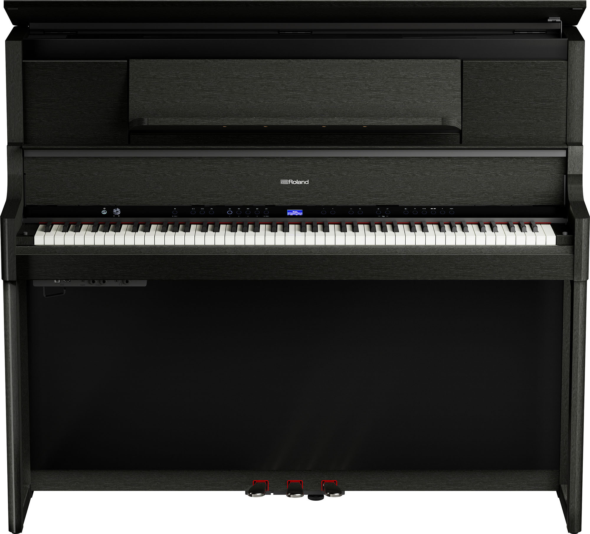 Roland Lx-9-ch - Charcoal Black - Digitalpiano mit Stand - Main picture