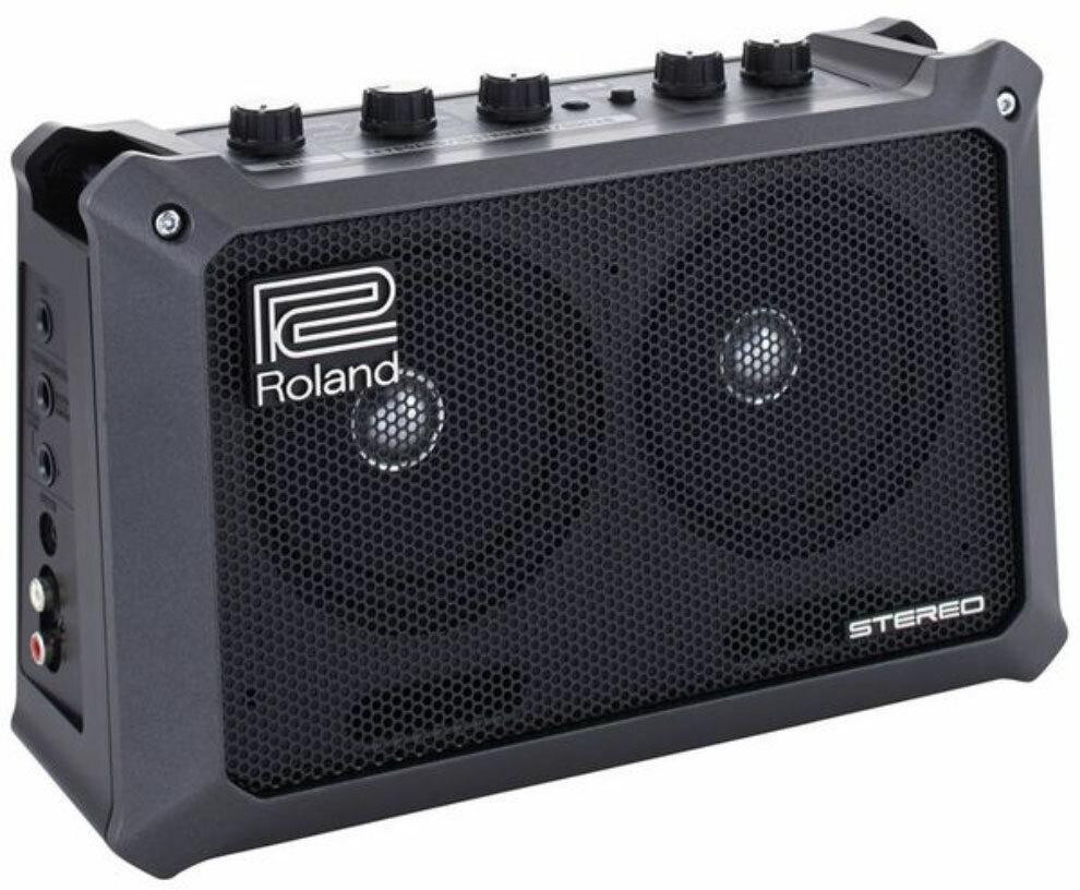 Roland Mobile Cube Battery Power Stereo Amp 2.5w 2x4 - Mini-Verstärker für Gitarre - Main picture