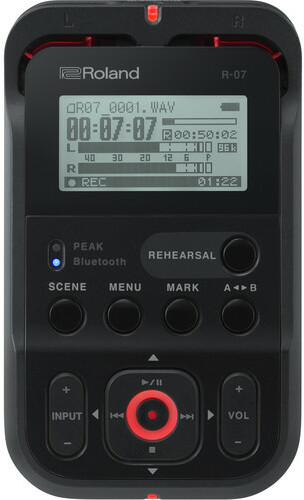 Roland R-07-bk - Mobile Recorder - Main picture