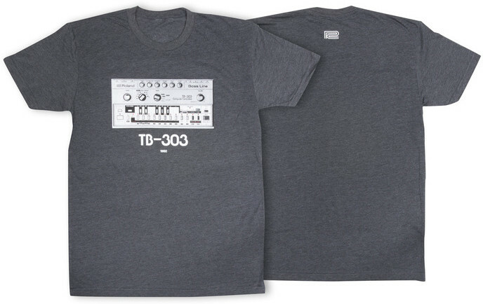 Roland Tb-303 Crew T-shirt Charcoal - S - T-shirt - Main picture