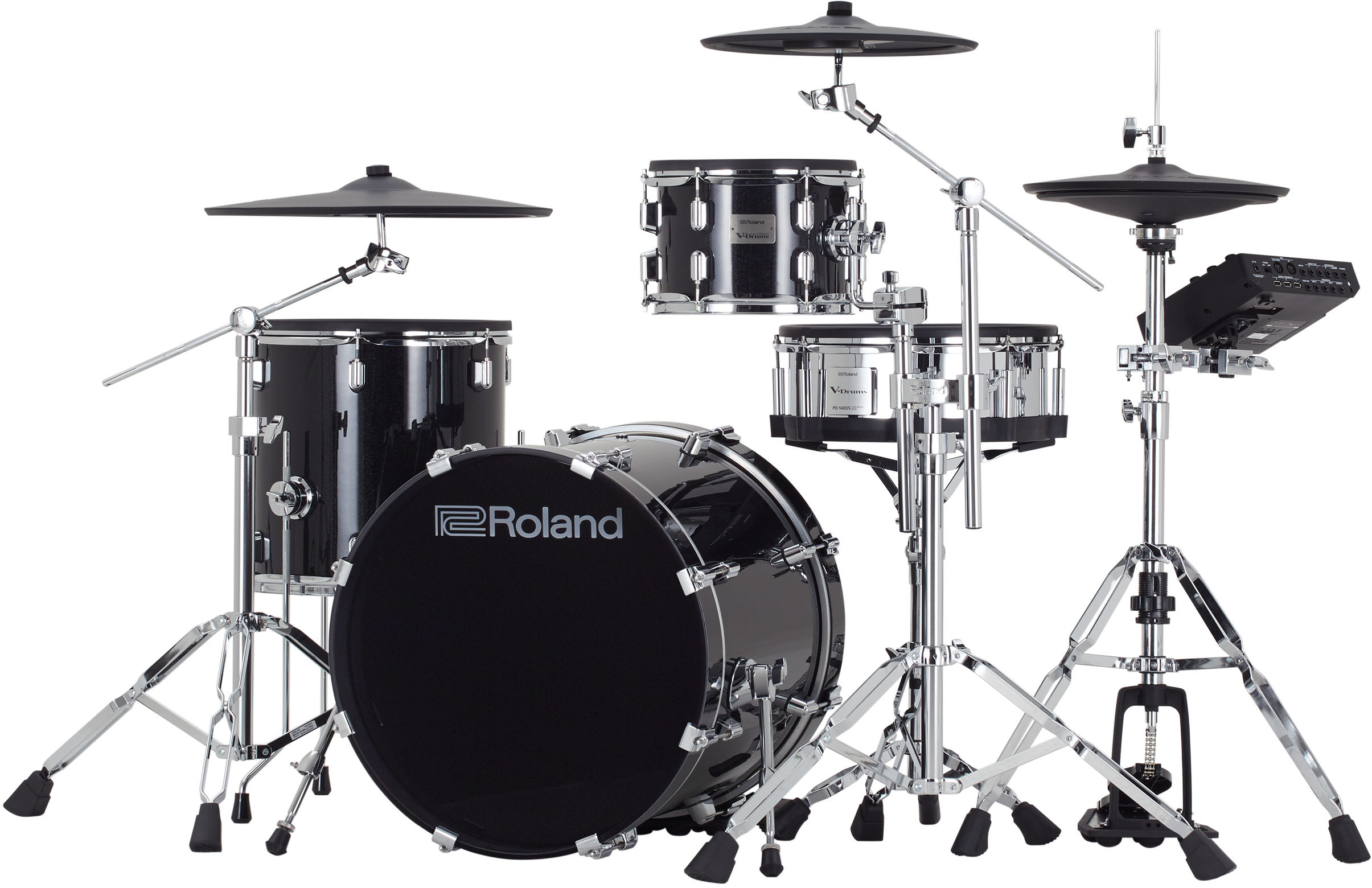 Roland Vad 504 V-drums Acoustic Design 5 Futs - Komplett E-Drum Set - Main picture