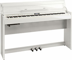 Digitalpiano mit stand Roland DP603 - Polished white