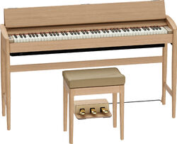 Digitalpiano mit stand Roland KIYOLA KF-20 - CHENE PUR