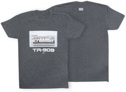 T-shirt Roland TR-909 Crew T-Shirt Charcoal - XL