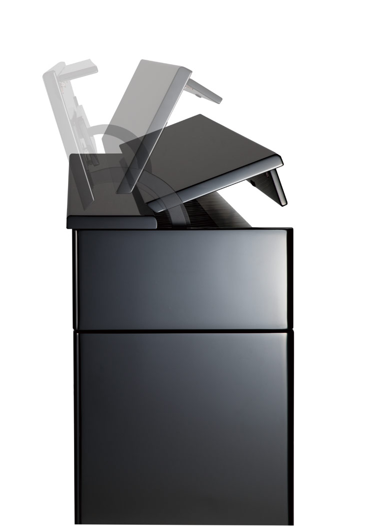 Roland Dp603 - Polished Ebony - Digitalpiano mit Stand - Variation 3