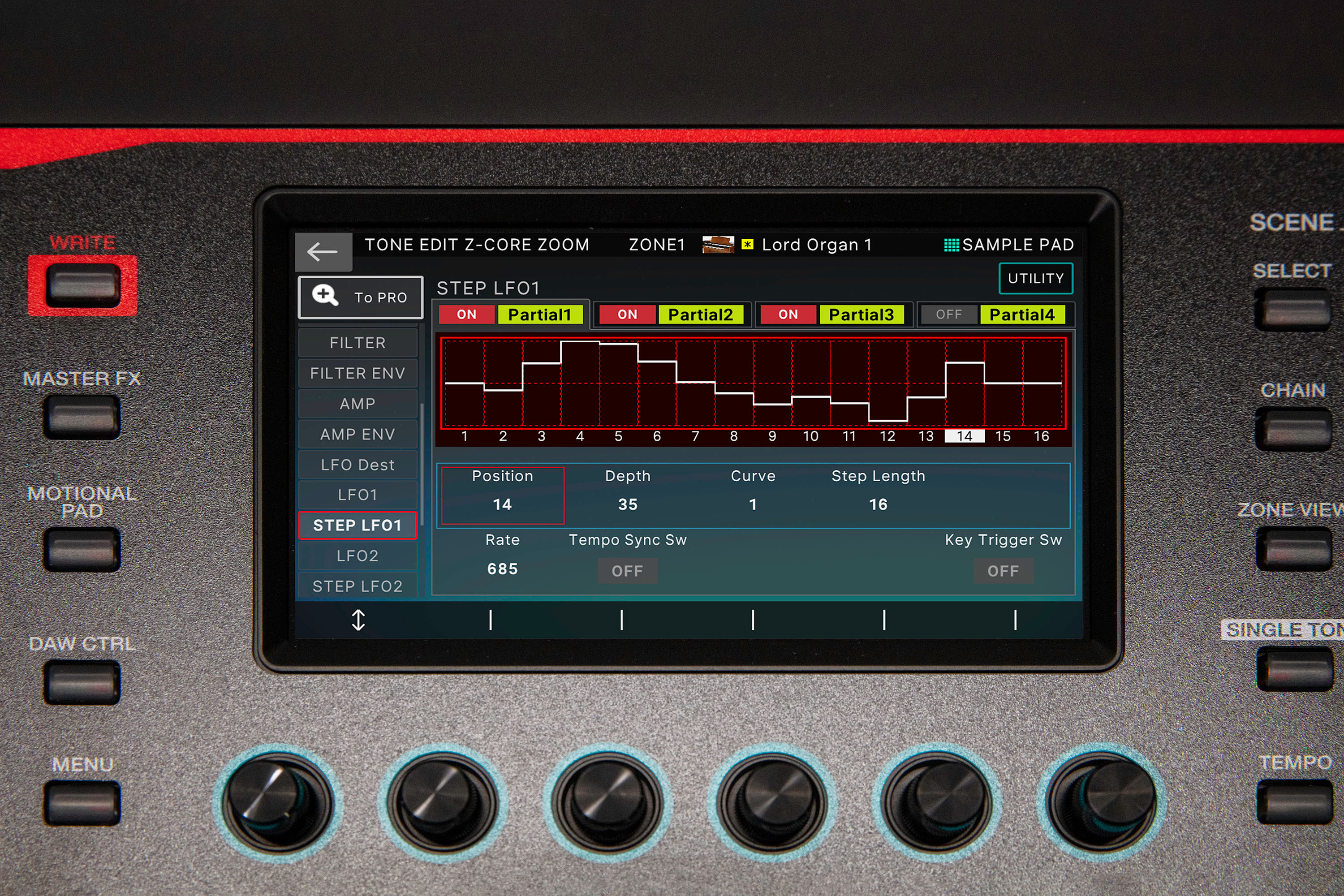 Roland Fantom-06 - Workstation - Variation 5