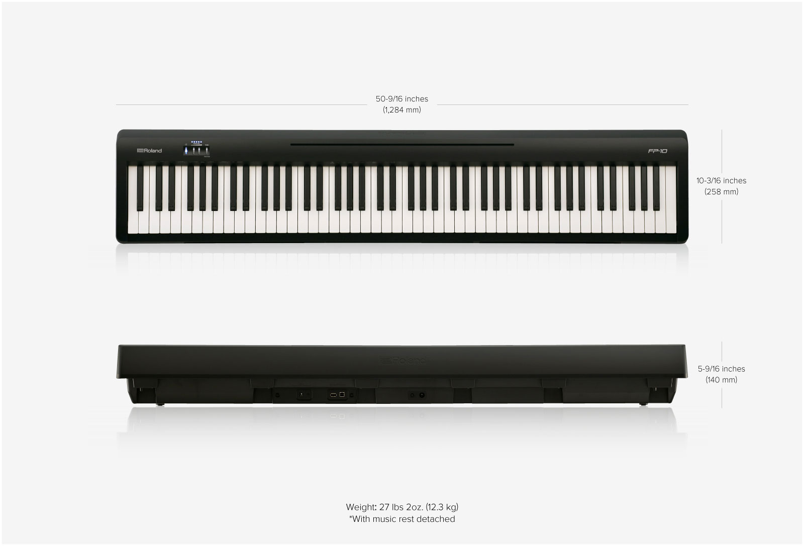 Roland Fp-10 Bk - Digital Klavier - Variation 9