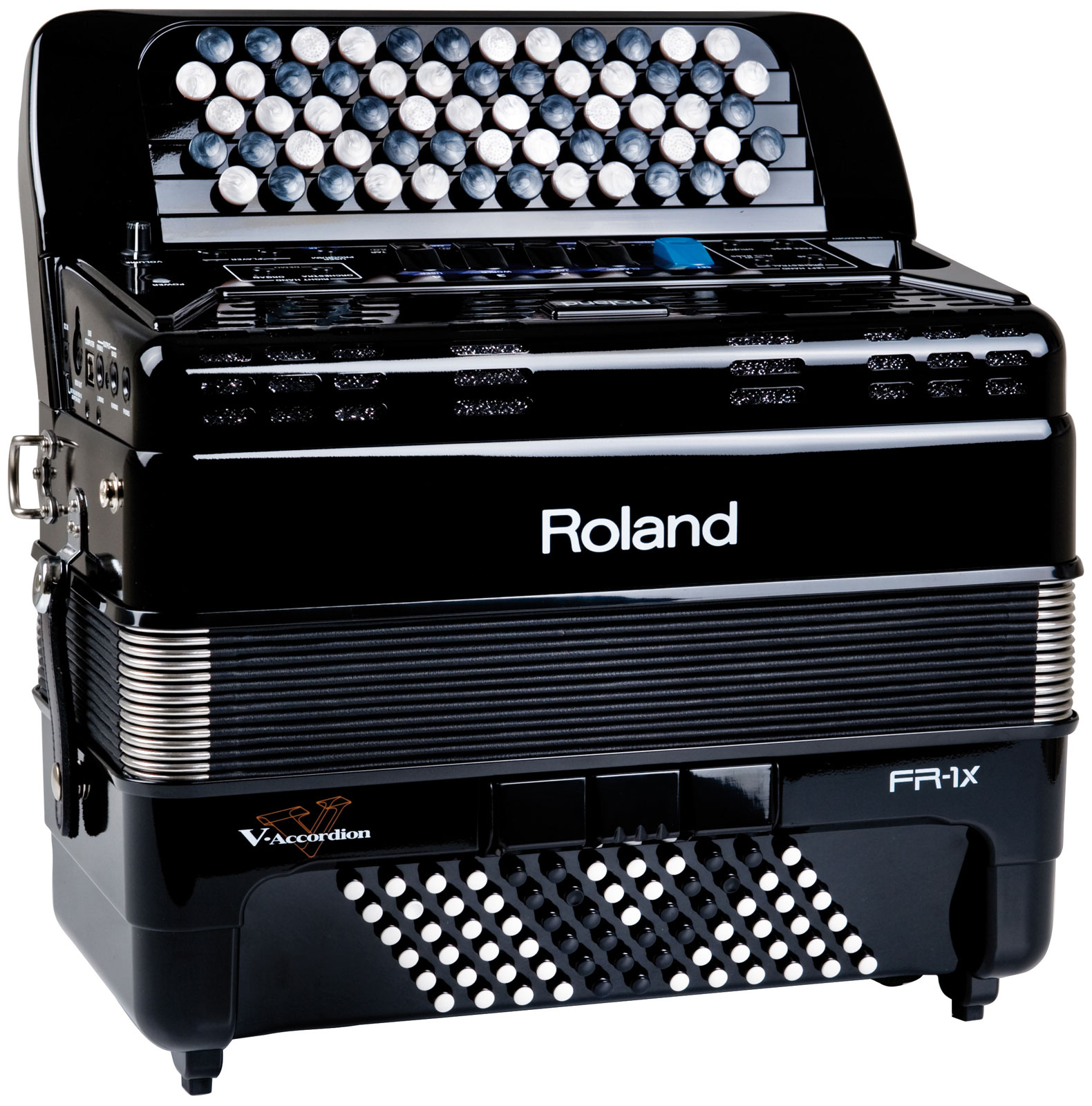 Roland Fr 1x B  Bouton  Black V Accordeon - E-Akkordeon - Variation 1