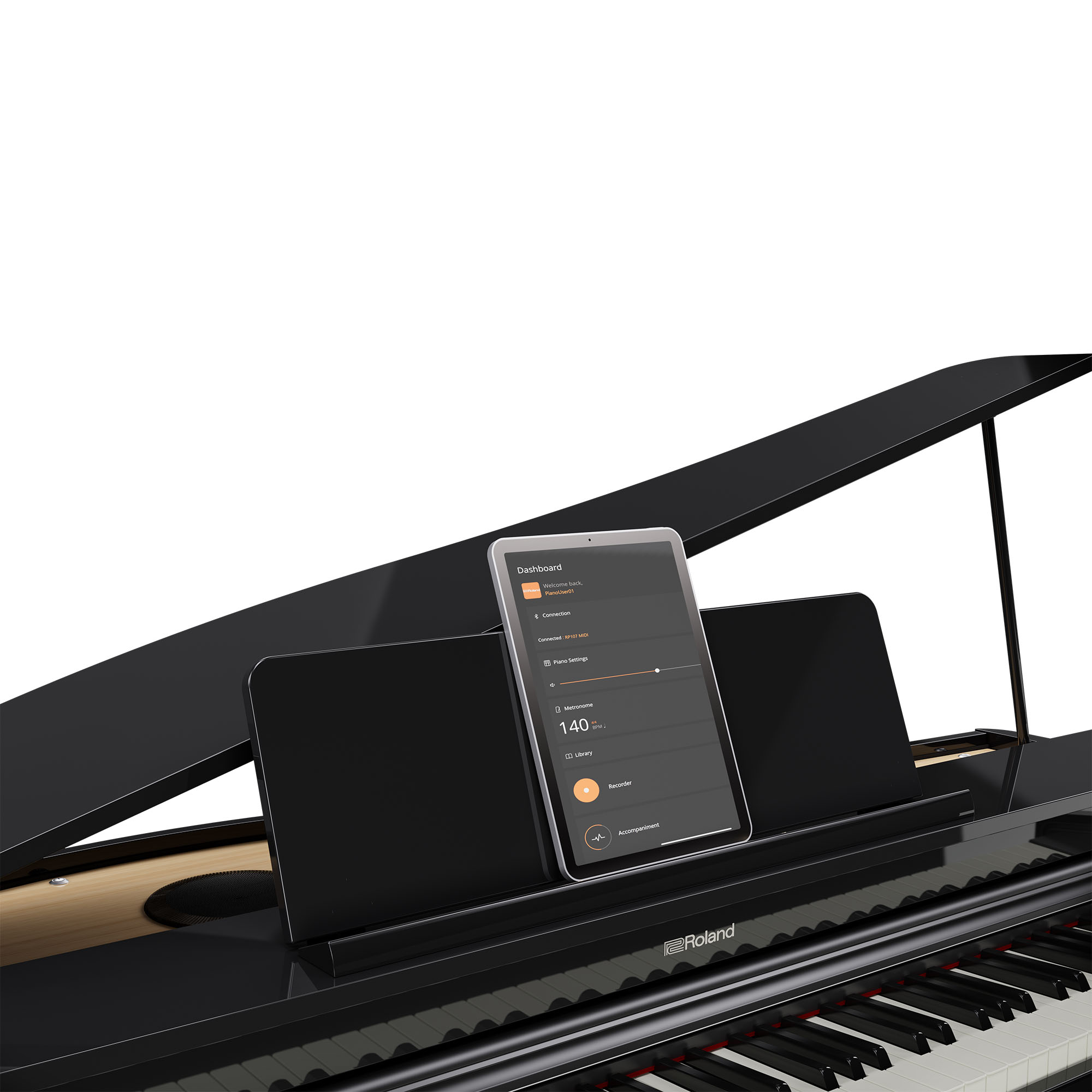Roland Gp-3 - Digitalpiano mit Stand - Variation 6