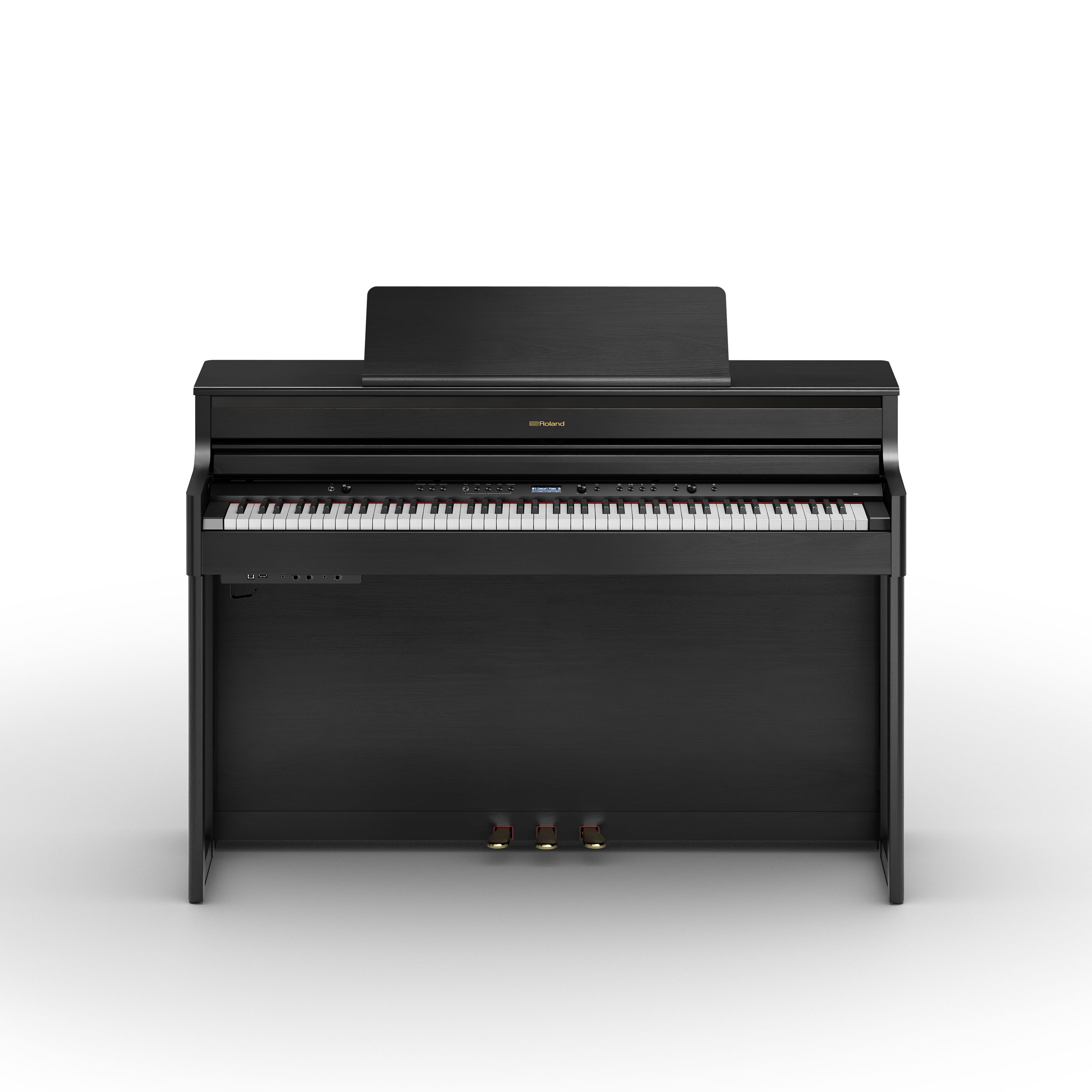 Roland Hp704 Ch - Noir Mat - Digitalpiano mit Stand - Variation 1