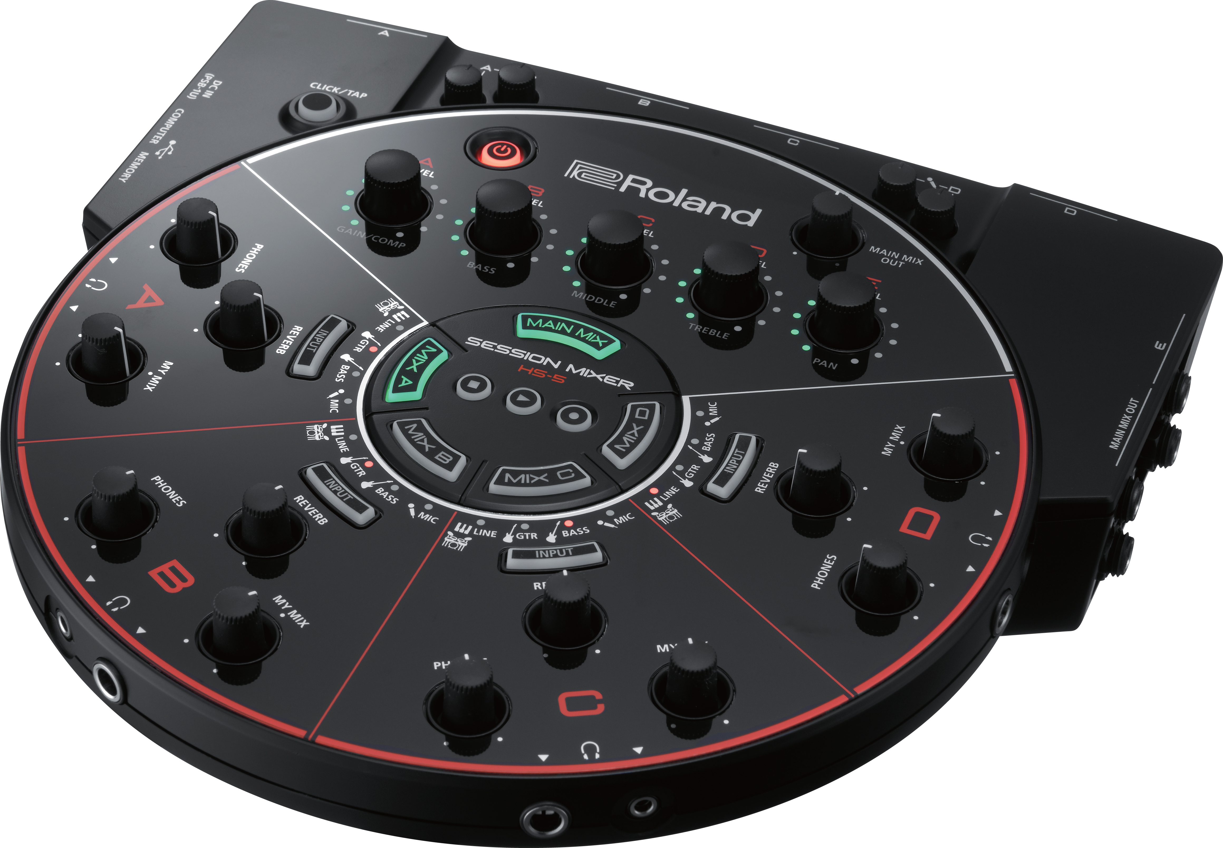 Roland Hs 5 Session Mixer - Fernbedienungseinheit für Kontroller - Variation 1