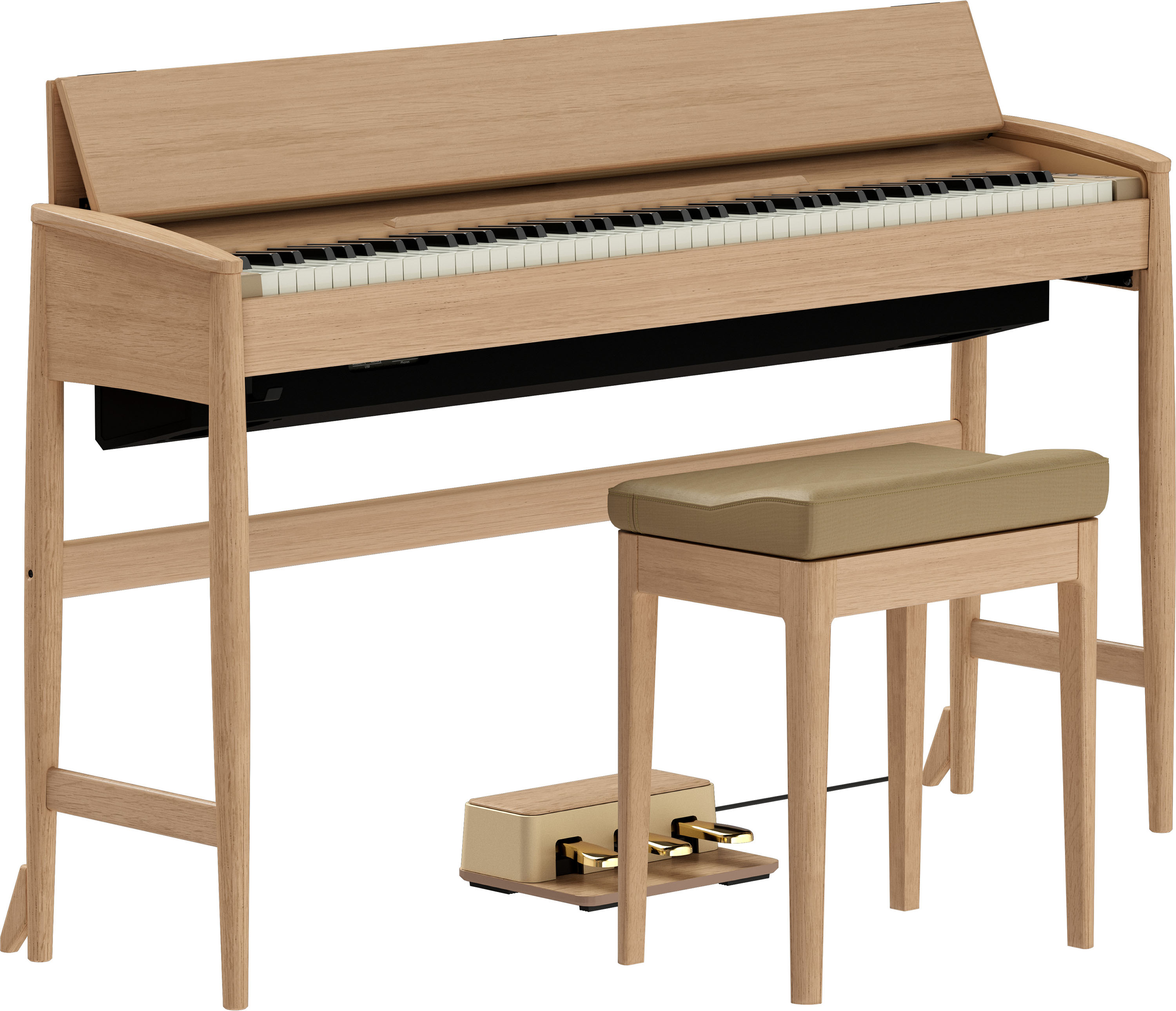 Roland Kiyola Kf-20 - Chene Pur - Digitalpiano mit Stand - Variation 9