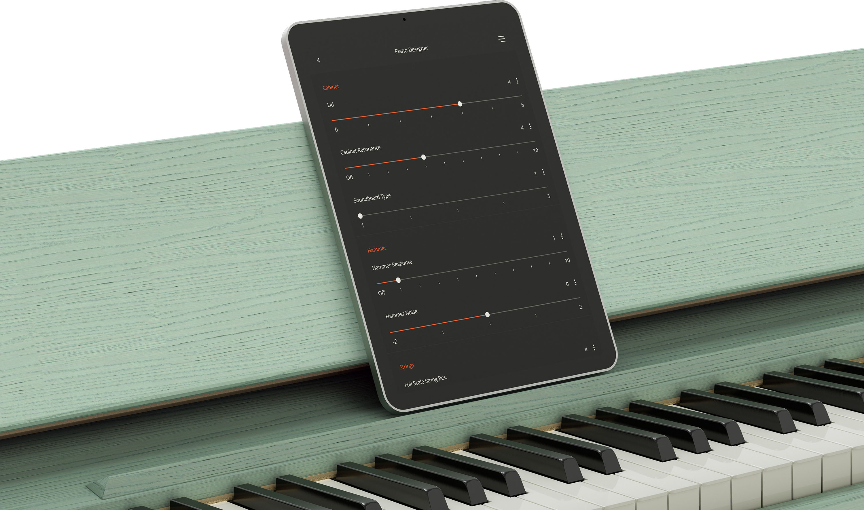Roland Kiyola Kf-20 - Vert Celadon - Digitalpiano mit Stand - Variation 12