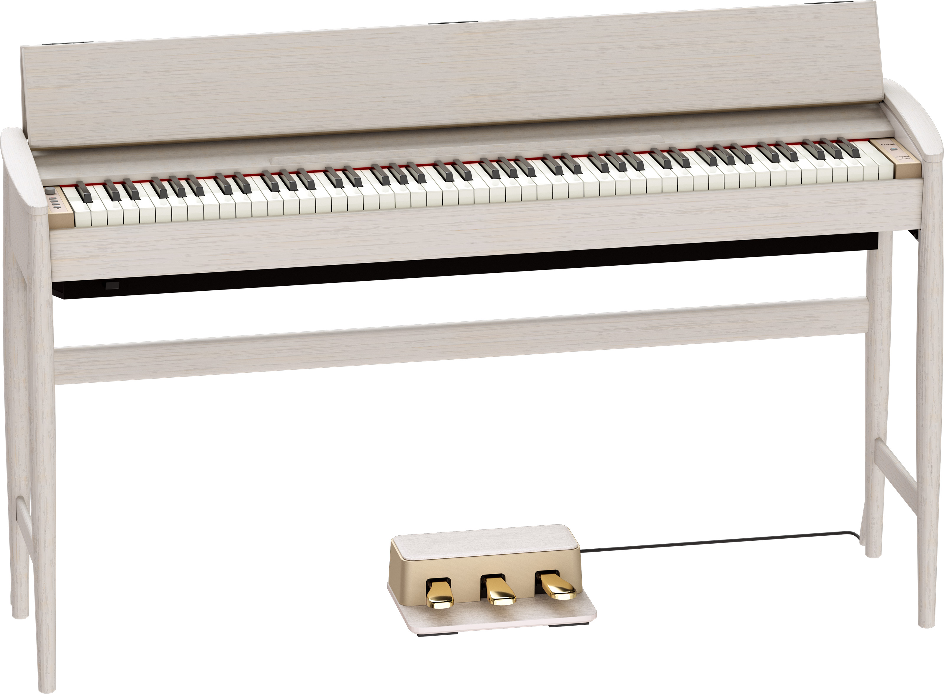 Roland Kiyola Kf-20 - Blanc Pur - Digitalpiano mit Stand - Variation 1
