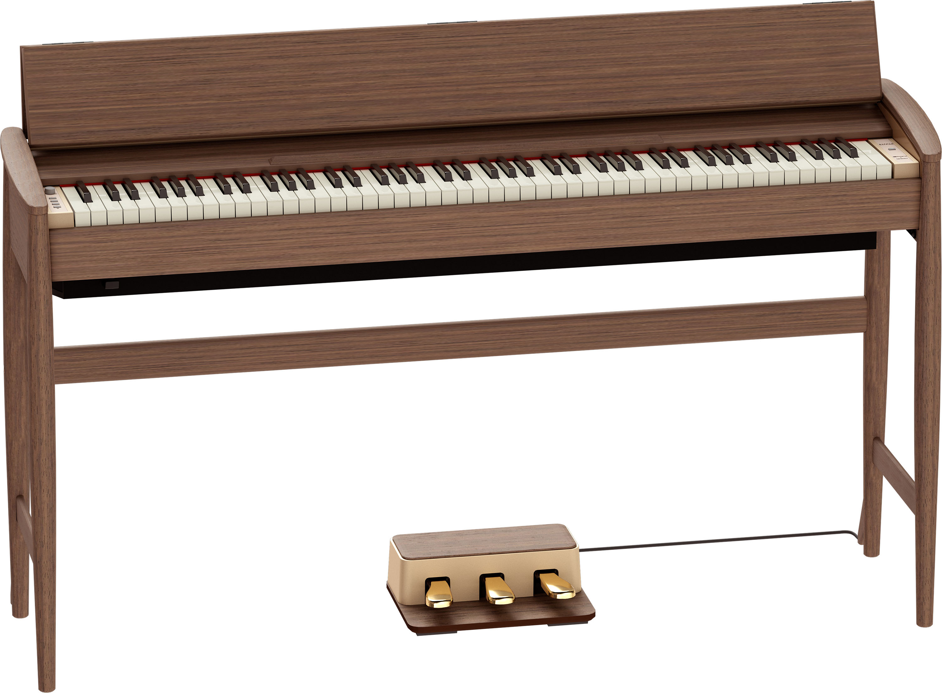 Roland Kiyola Kf-20 - Noisetier - Digitalpiano mit Stand - Variation 1