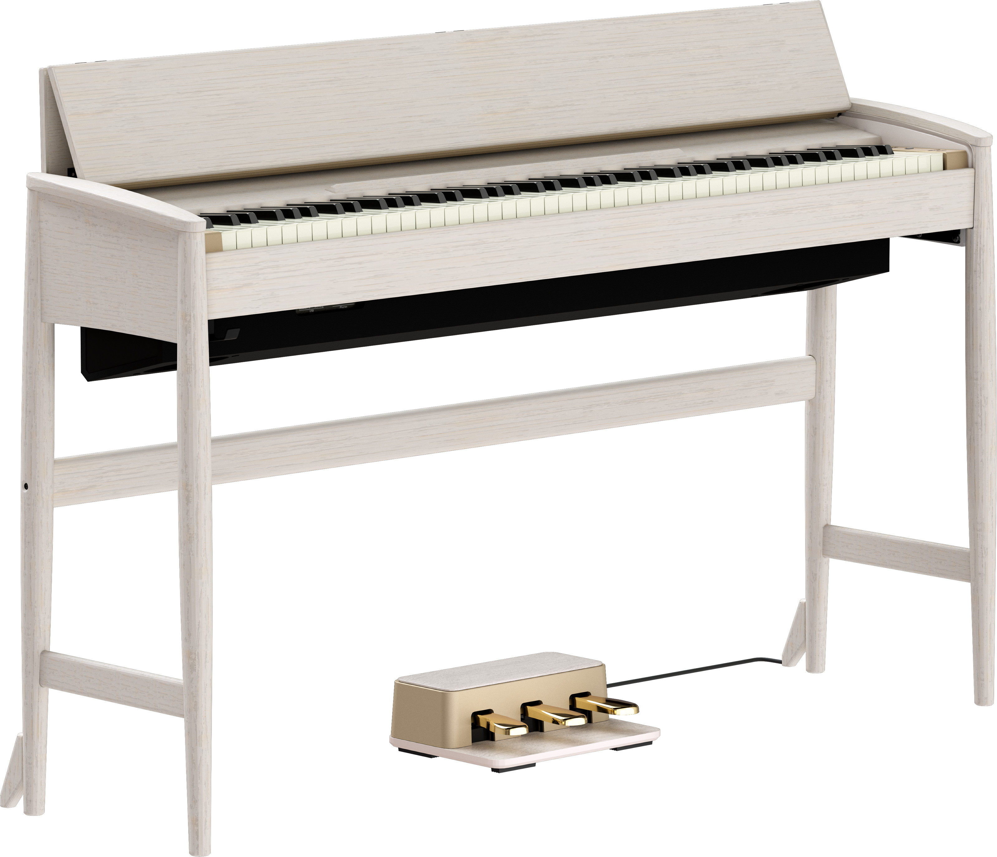 Roland Kiyola Kf-20 - Blanc Pur - Digitalpiano mit Stand - Variation 4