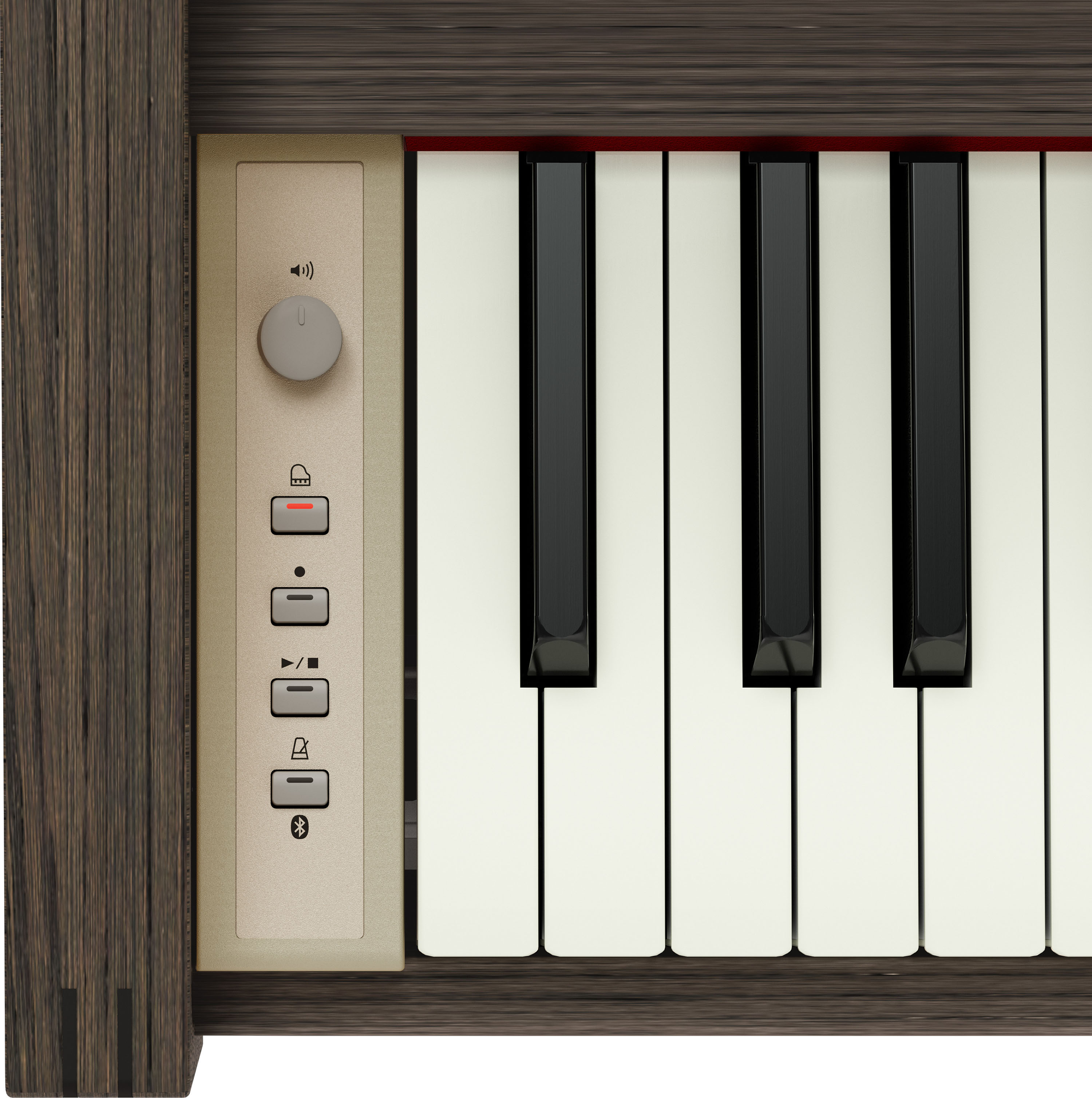 Roland Kiyola Kf-25 - Chene Fume - Digitalpiano mit Stand - Variation 14