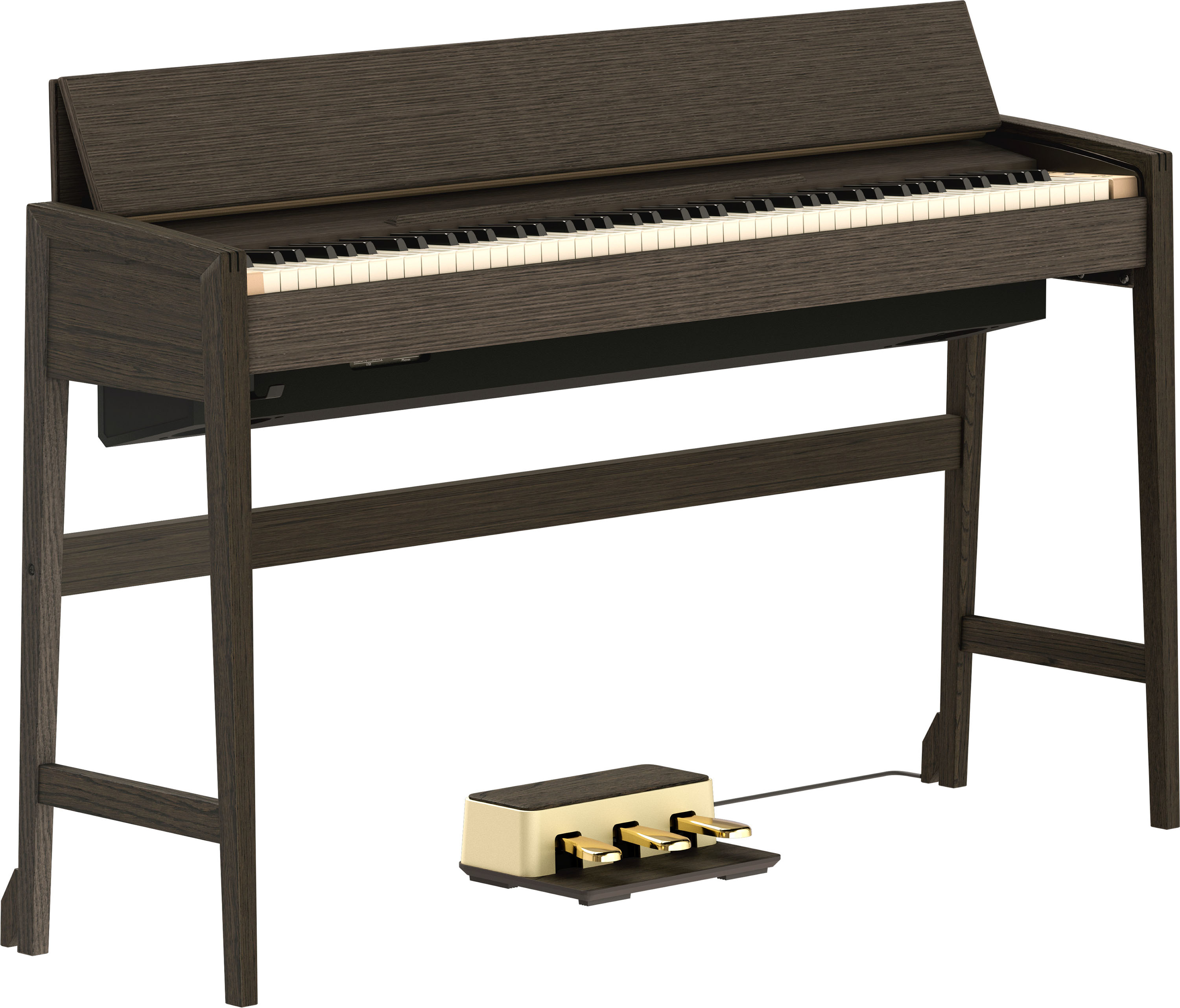 Roland Kiyola Kf-25 - Chene Fume - Digitalpiano mit Stand - Variation 2