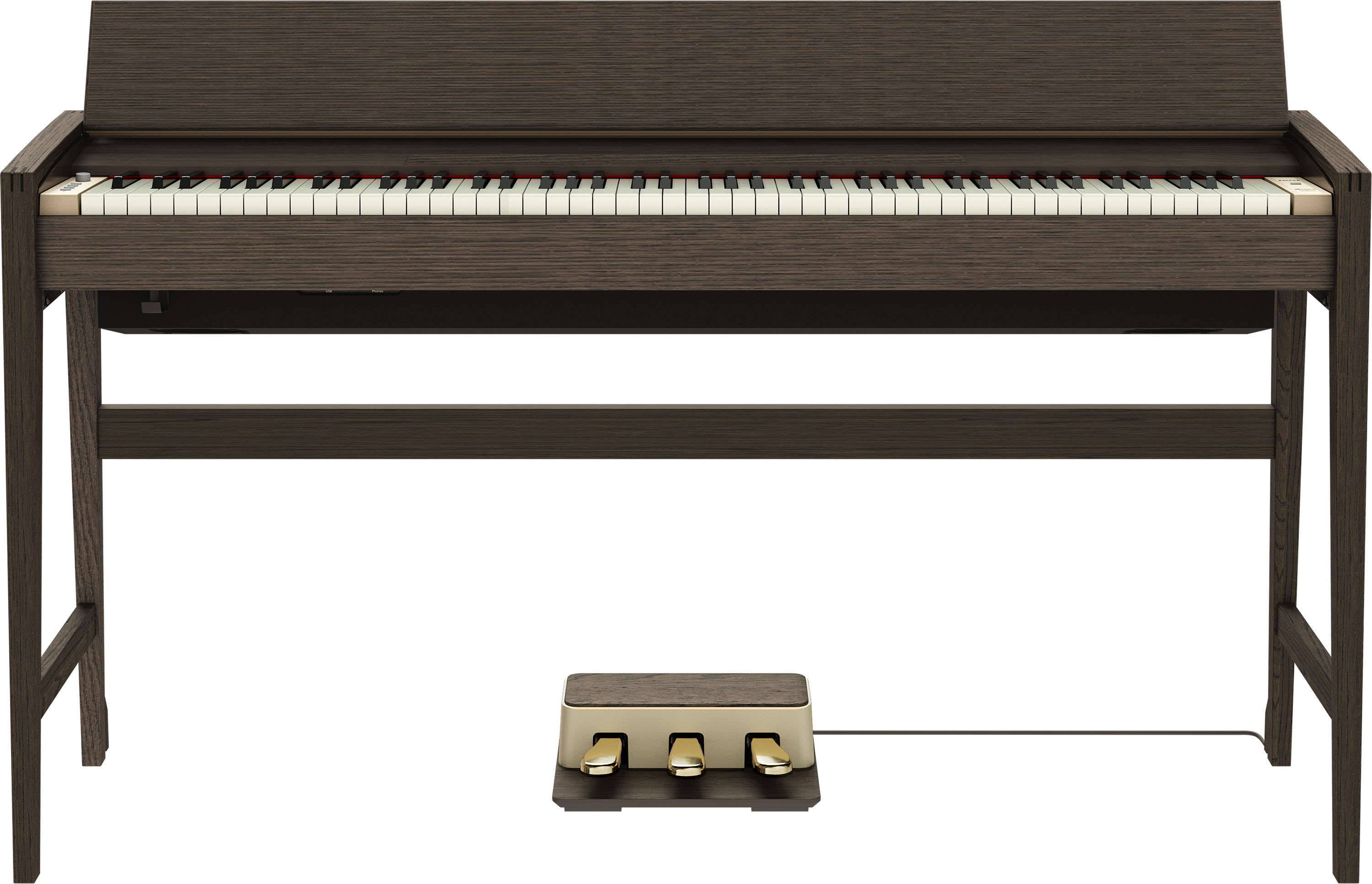 Roland Kiyola Kf-25 - Chene Fume - Digitalpiano mit Stand - Variation 7