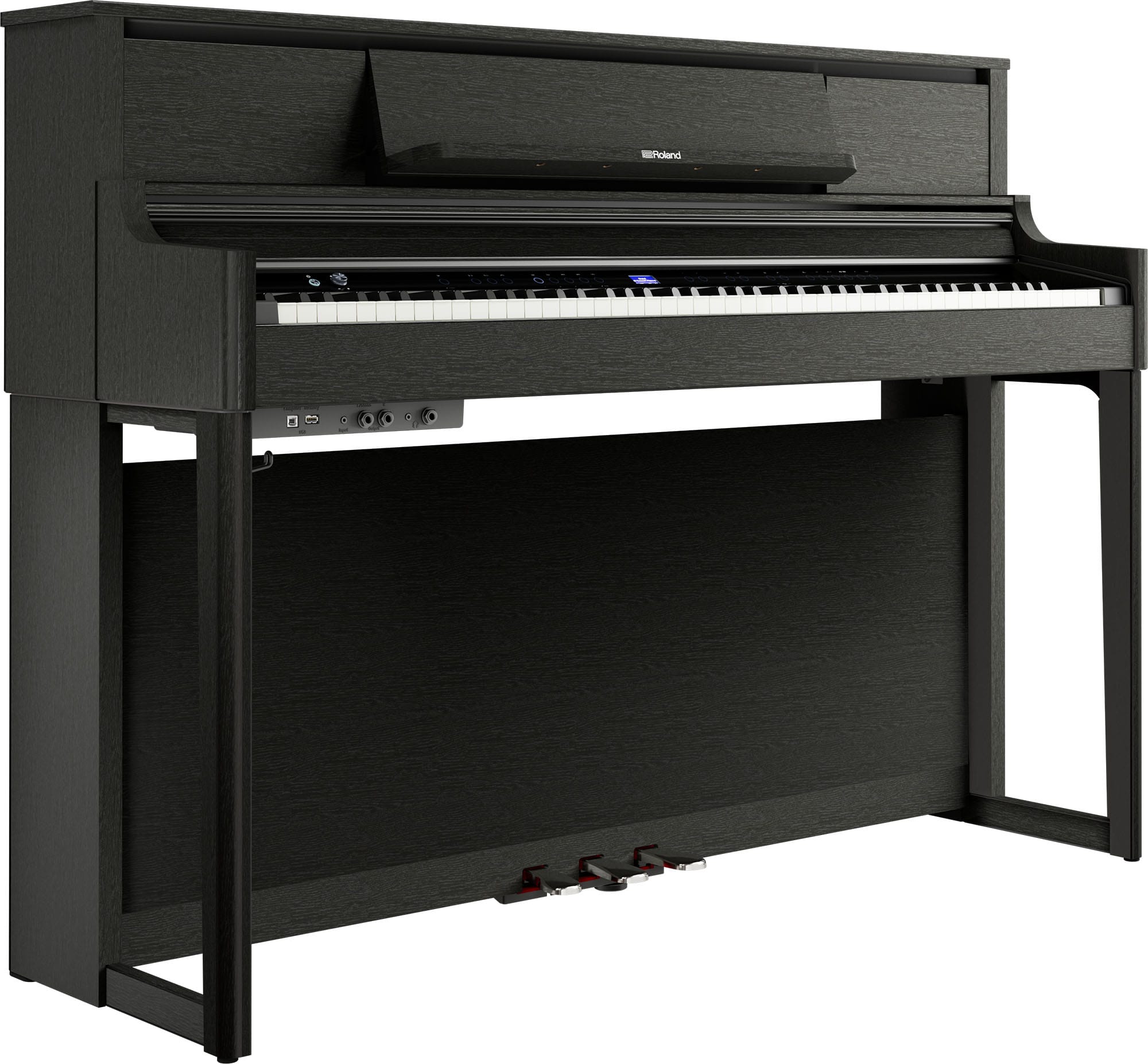 Roland Lx-5-ch - Charcoal Black - Digitalpiano mit Stand - Variation 1