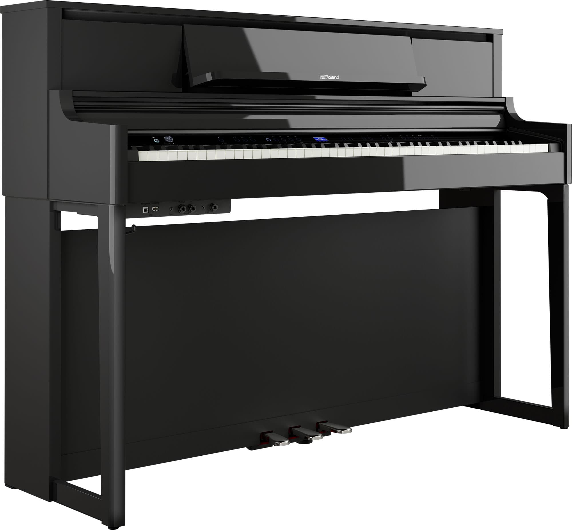 Roland Lx-5-pe - Polished Ebony - Digitalpiano mit Stand - Variation 1