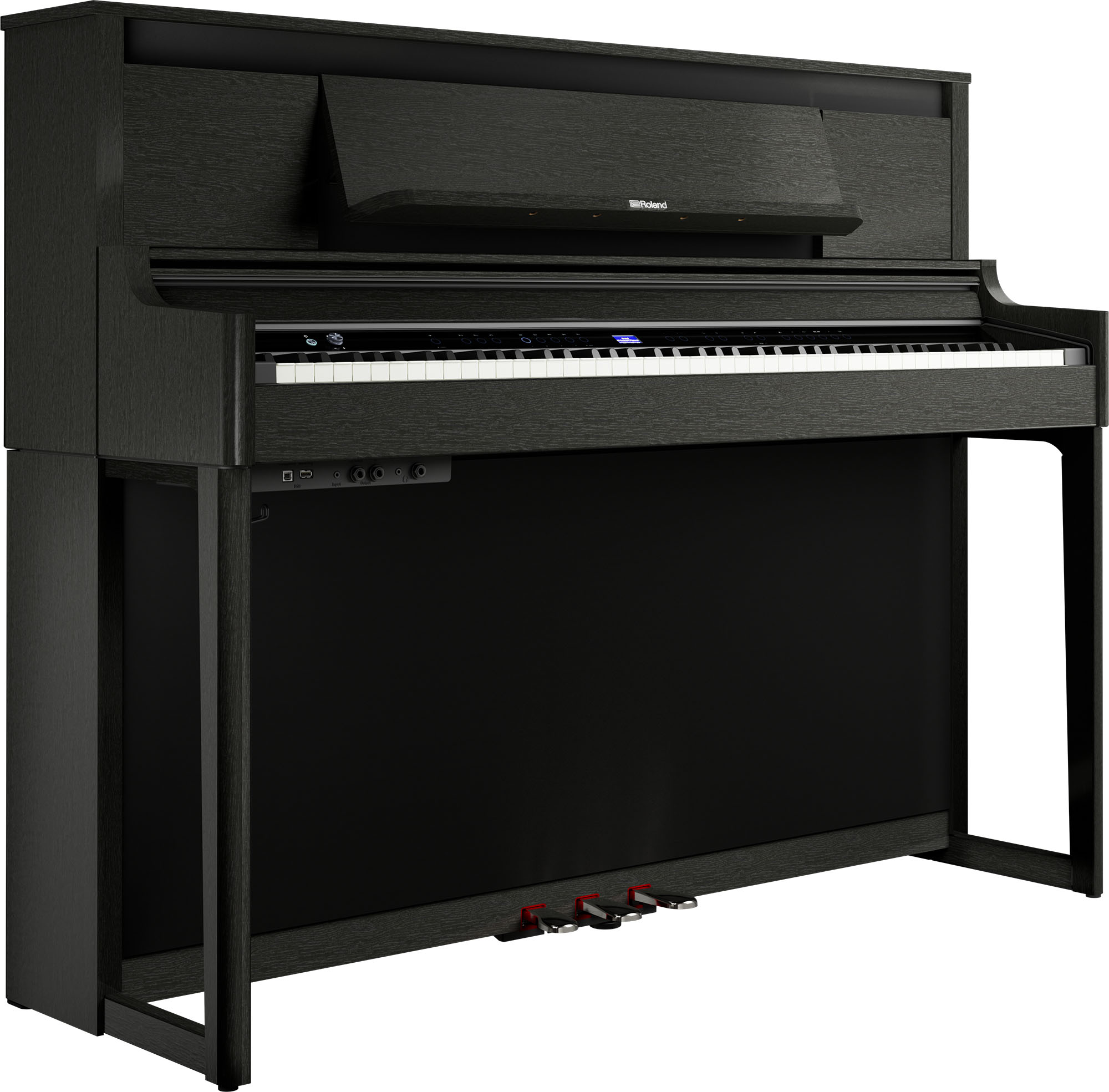 Roland Lx-6-ch - Charcoal Black - Digitalpiano mit Stand - Variation 1