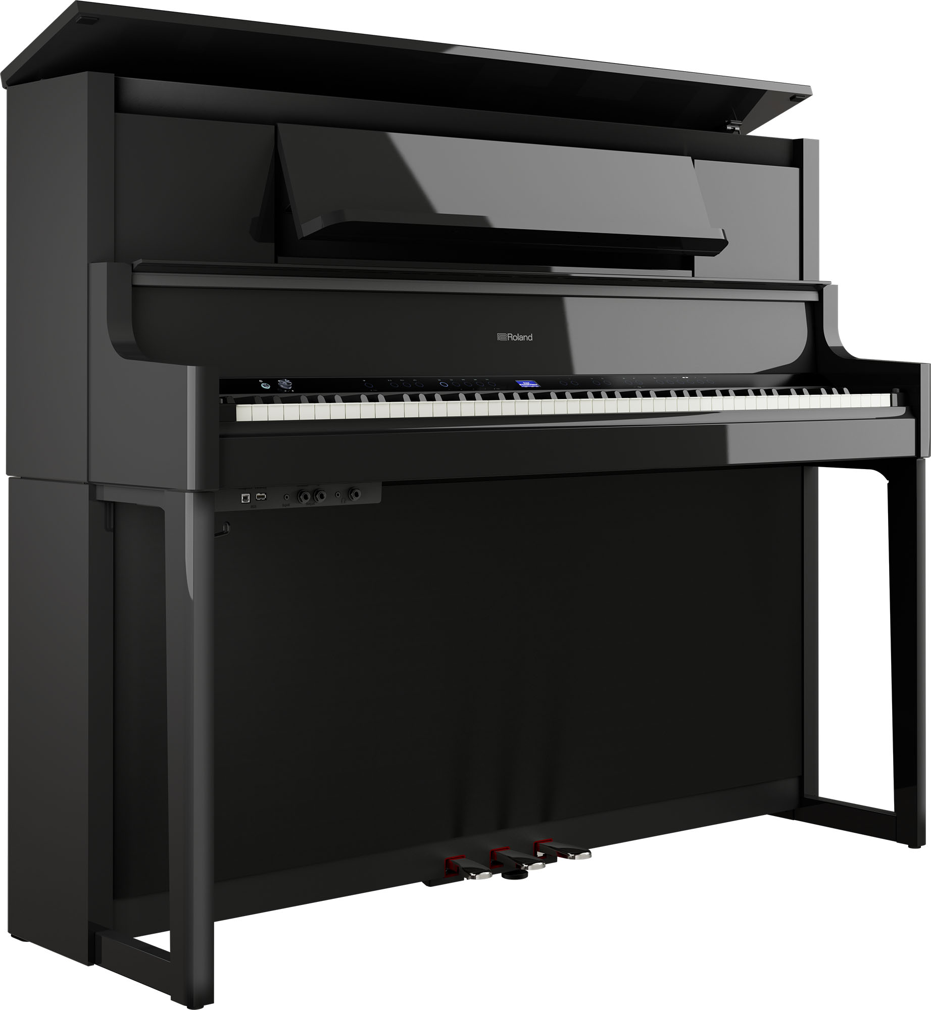 Roland Lx-9-pe - Polished Ebony - Digitalpiano mit Stand - Variation 3