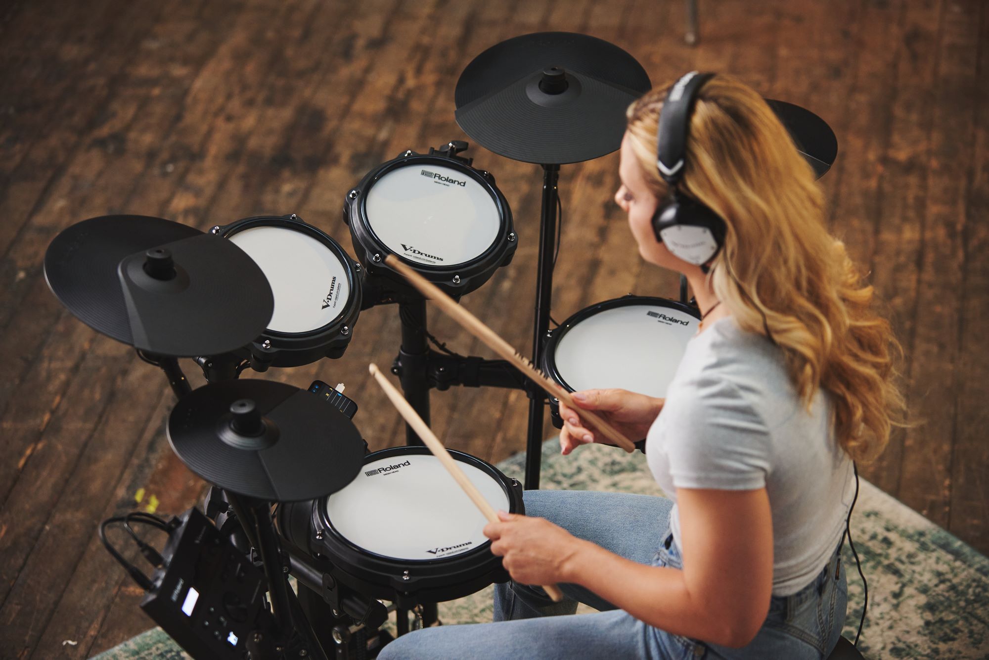 Roland Td-07kv2 V-drums Kit - Komplett E-Drum Set - Variation 15