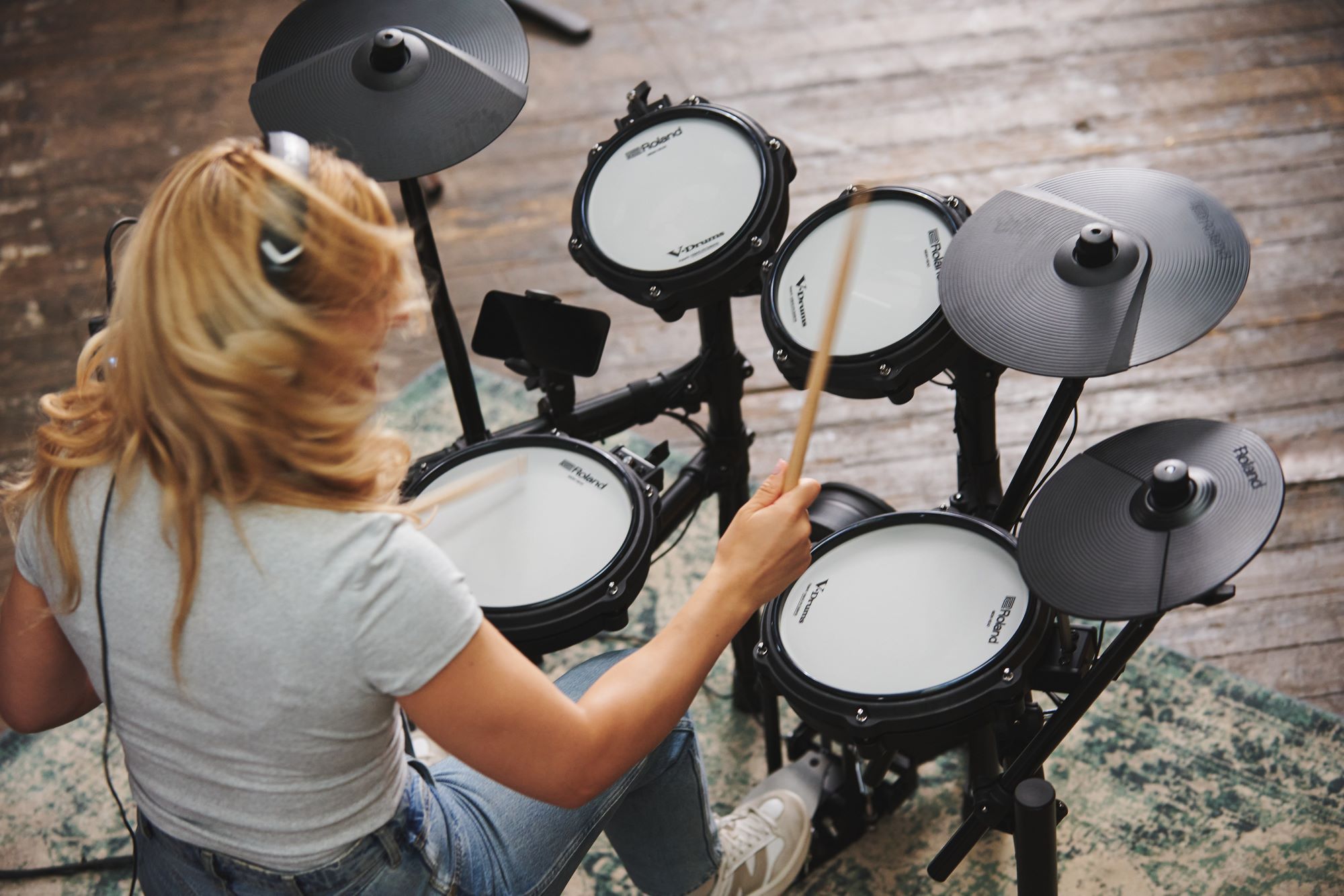 Roland Td-07kv2 V-drums Kit - Komplett E-Drum Set - Variation 16