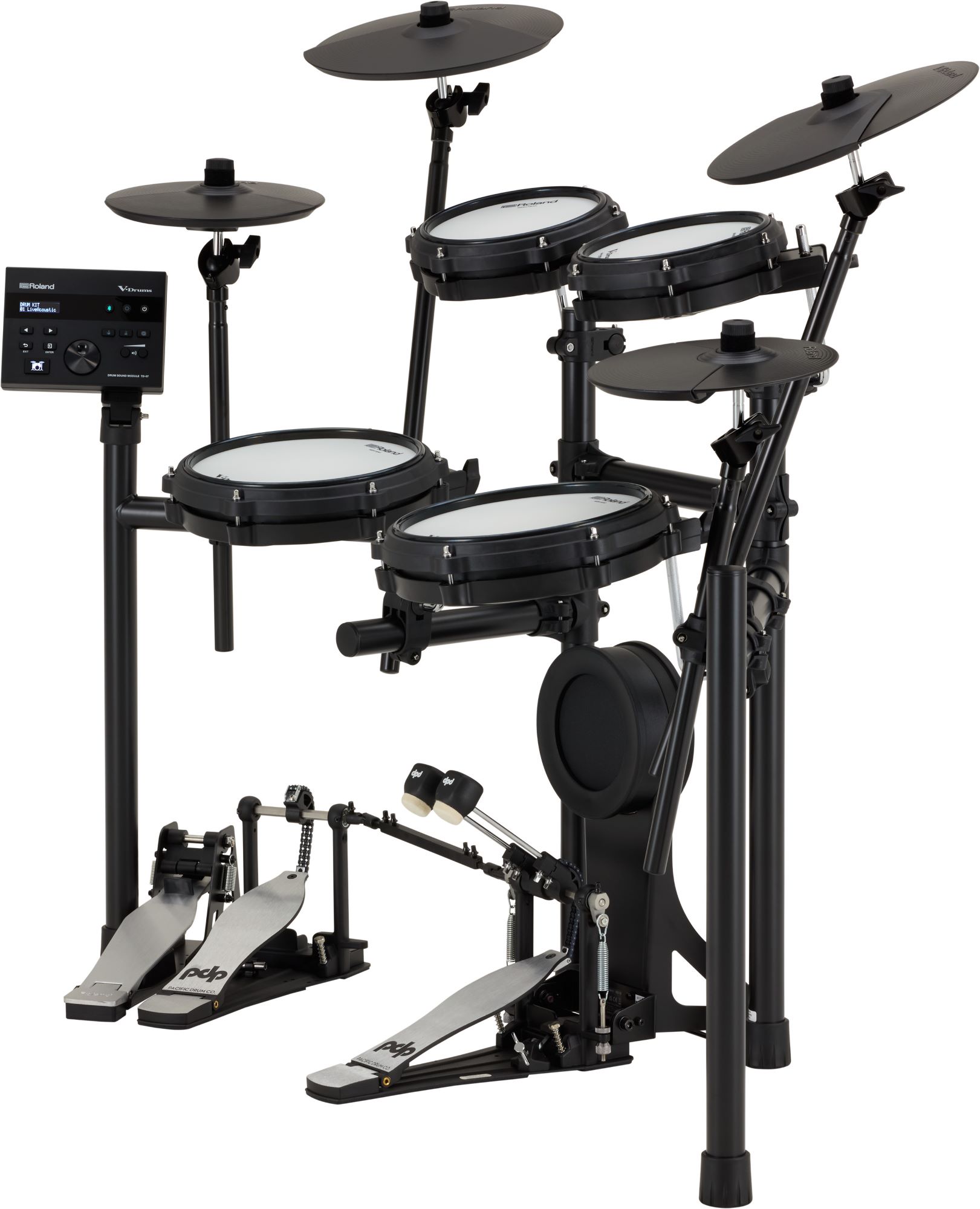 Roland Td-07kv2 V-drums Kit - Komplett E-Drum Set - Variation 2