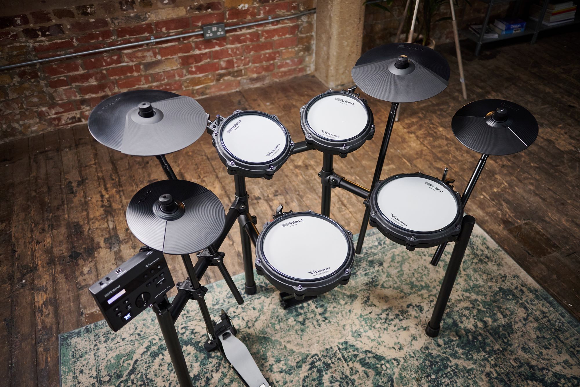 Roland Td-07kv2 V-drums Kit - Komplett E-Drum Set - Variation 8