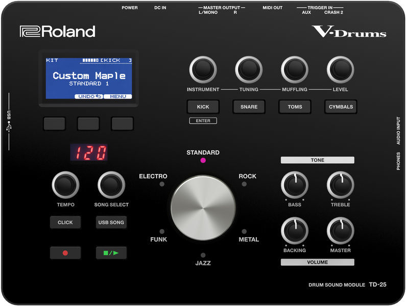 Roland Batterie Electronique Complete - Komplett E-Drum Set - Variation 1