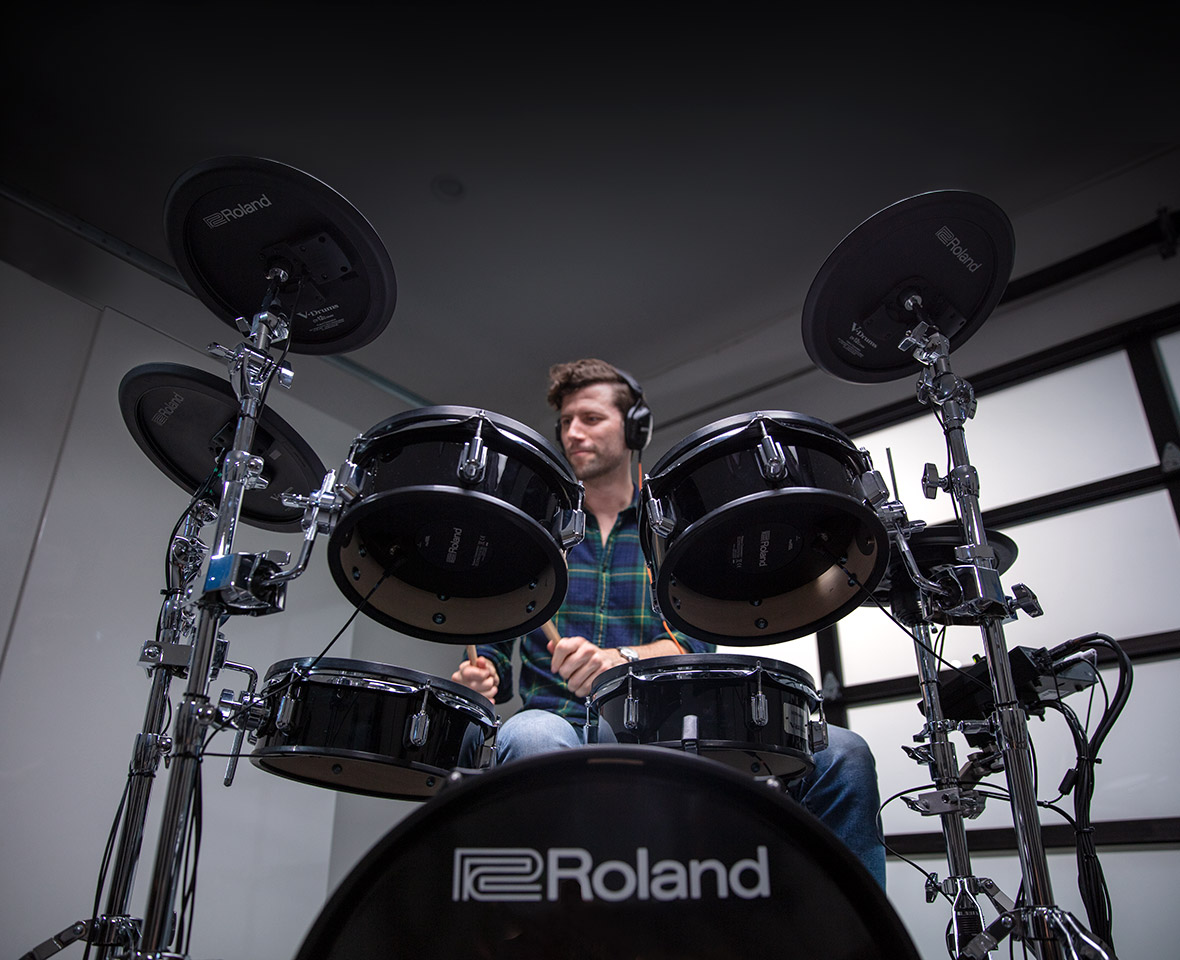 Roland Vad 306 V-drums Acoustic Design 5 Futs - Komplett E-Drum Set - Variation 2