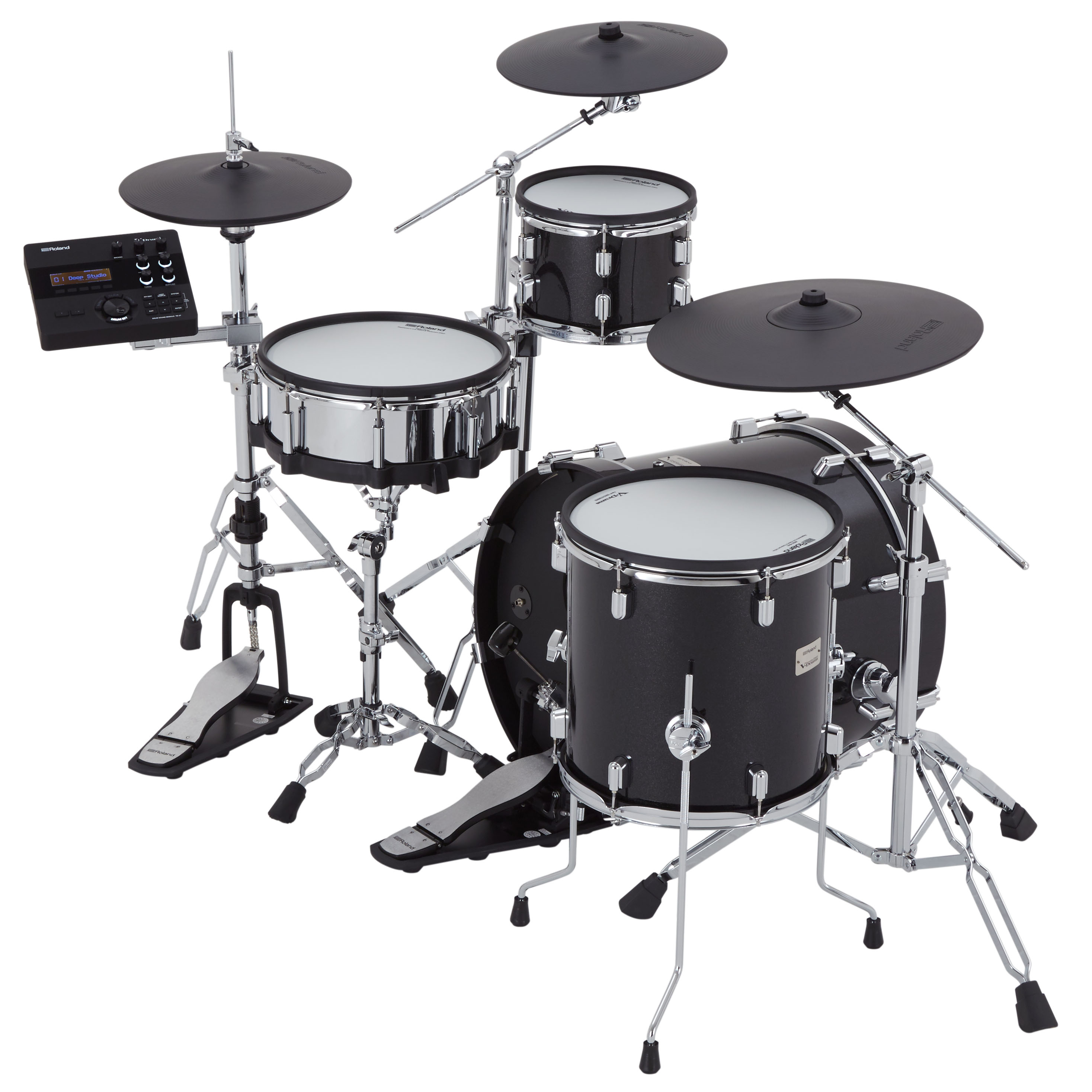 Roland Vad 504 V-drums Acoustic Design 5 Futs - Komplett E-Drum Set - Variation 2