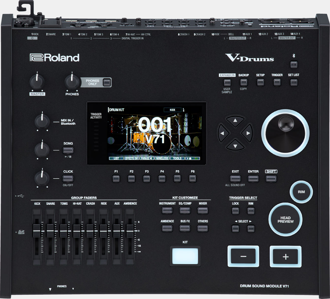 Roland Vad 716 Acoustic Design 5 Futs - Komplett E-Drum Set - Variation 3